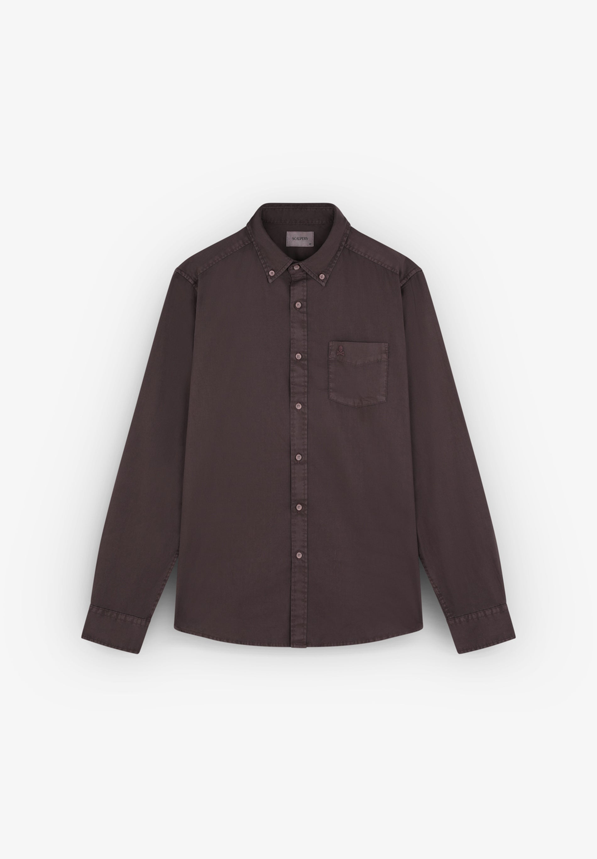 CAMISA ALGODÃO COM DECOTE DE BOTÕES