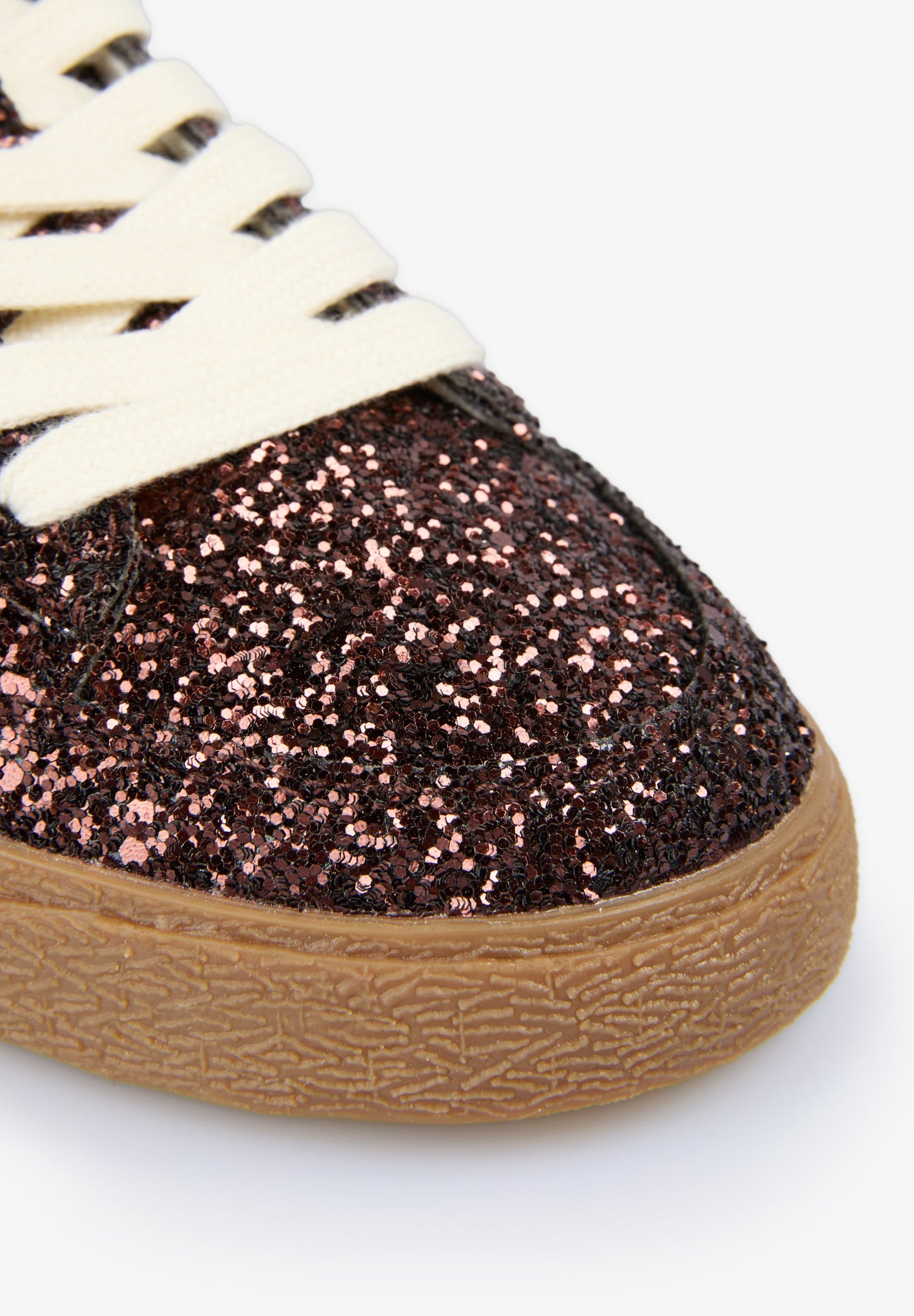 SAPATILHAS EM GLITTER COM SKULL