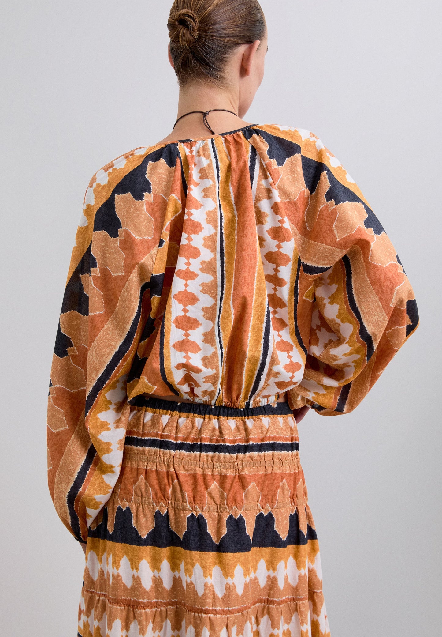 CAMISA ÉTNICA BUFANTE