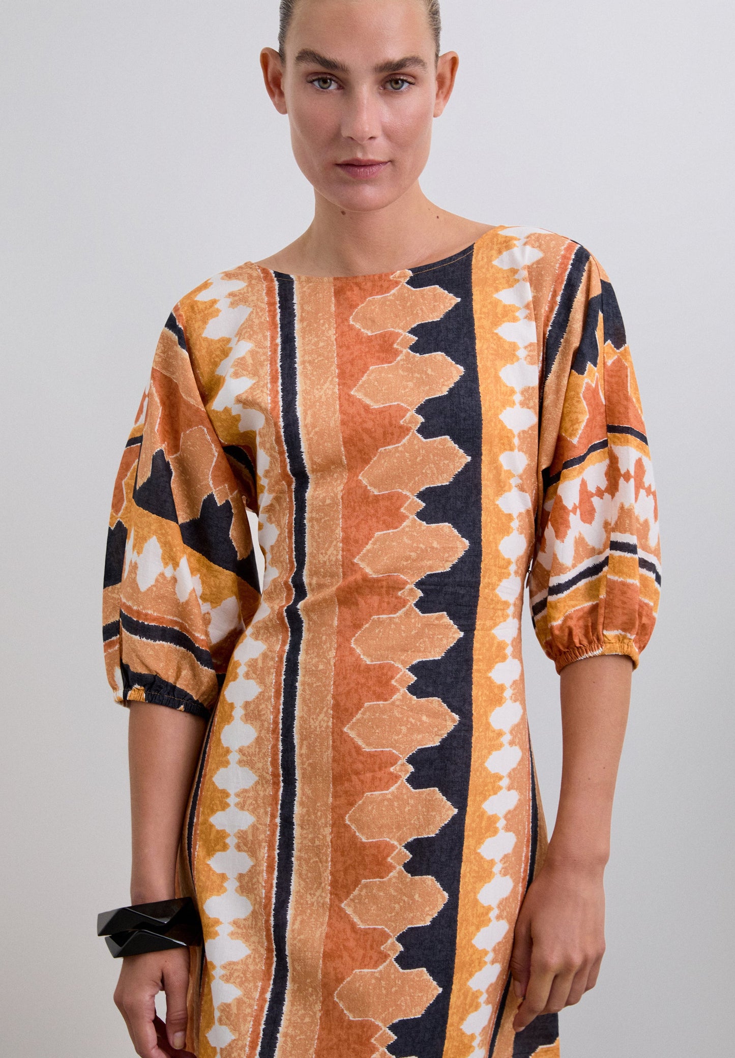 VESTIDO MIDI ÉTNICO