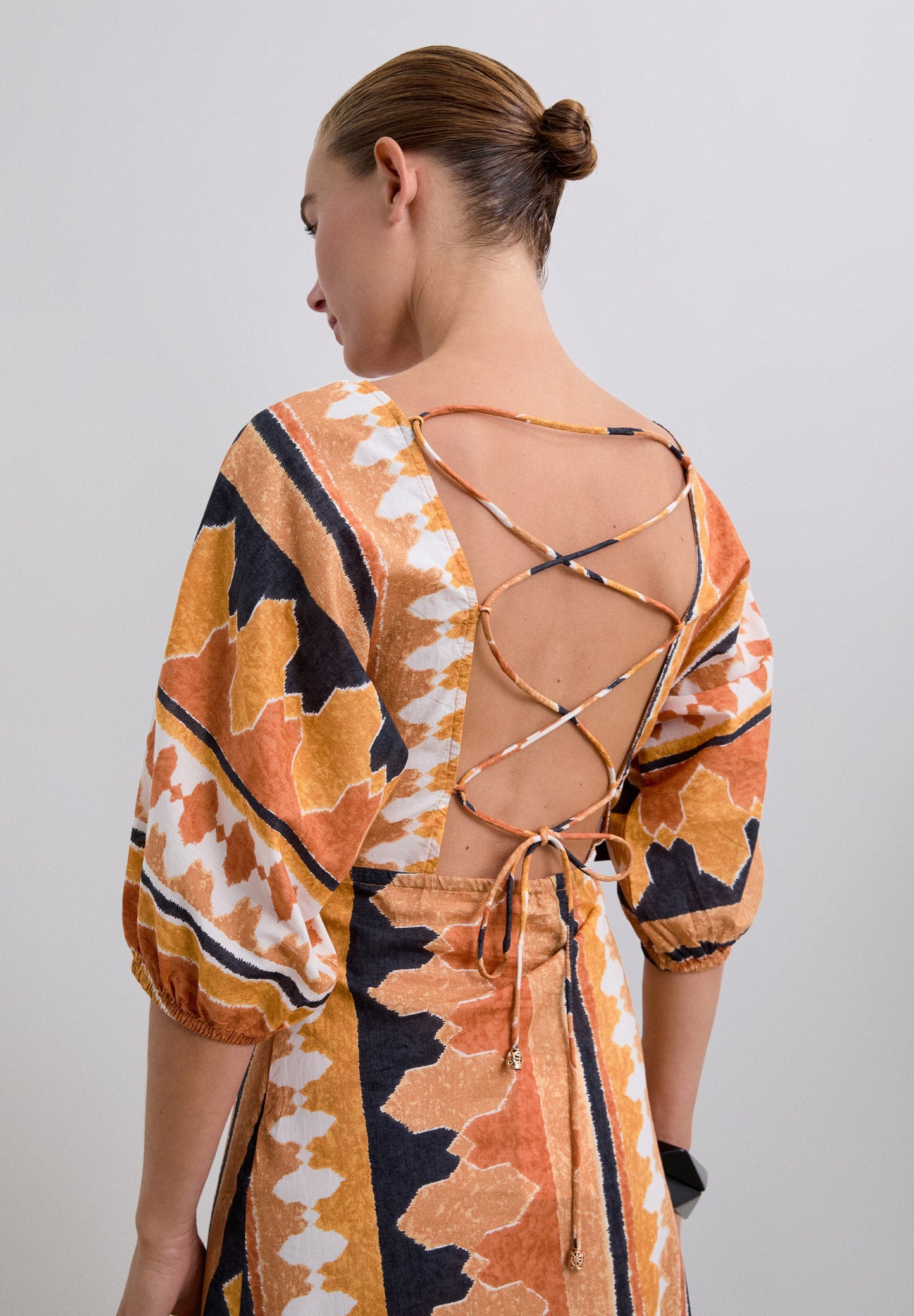 VESTIDO MIDI ÉTNICO