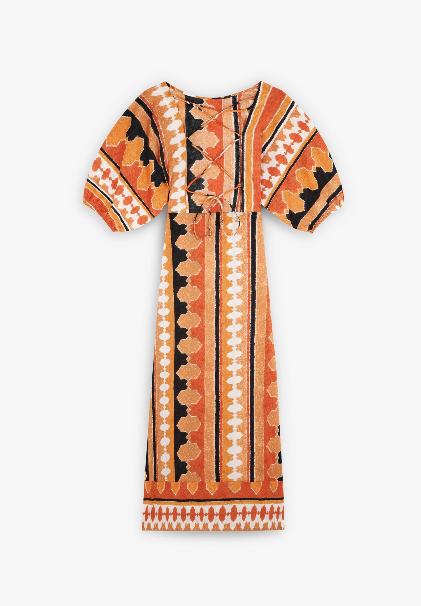 VESTIDO MIDI ÉTNICO