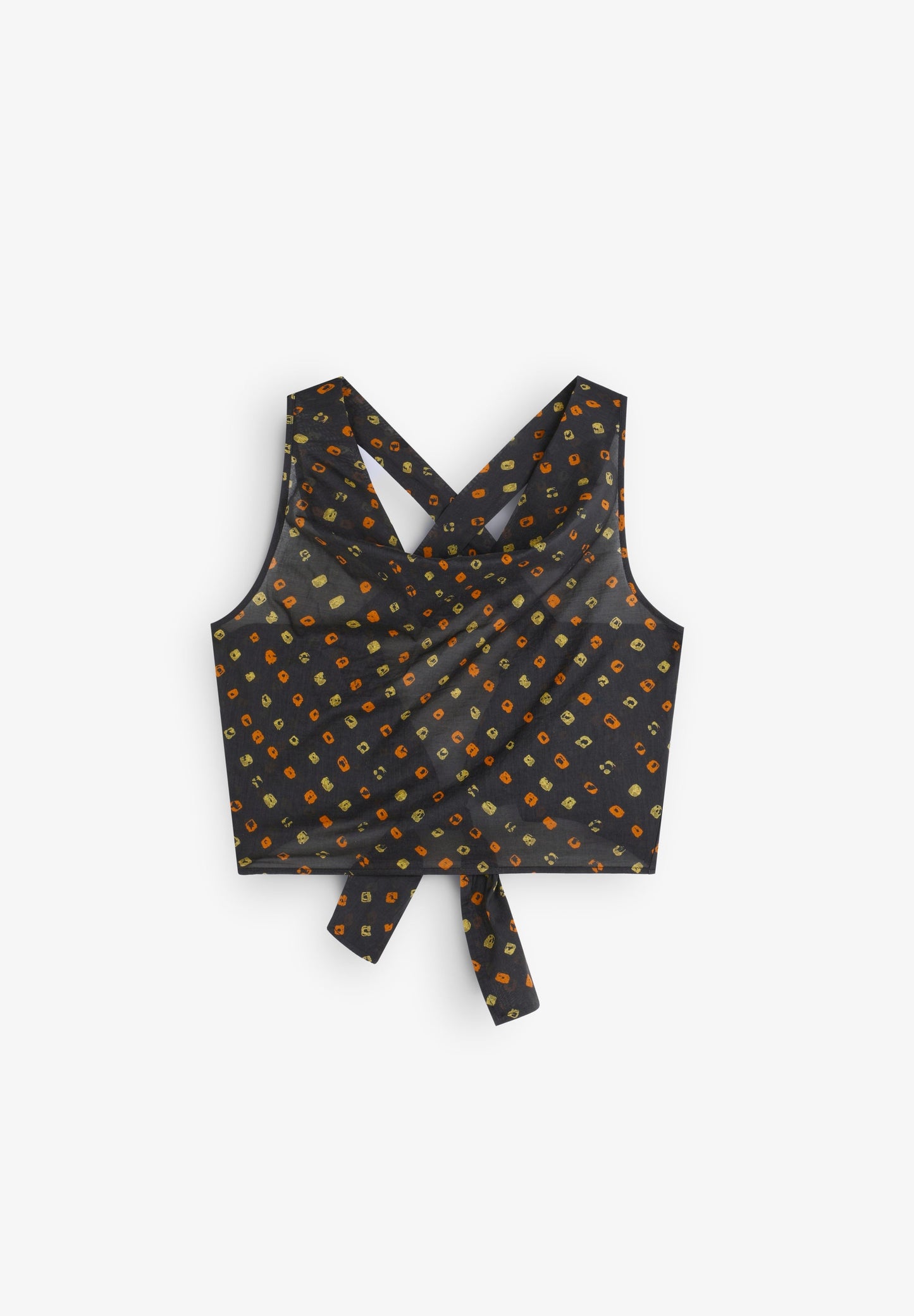 TOP COM PADRÃO EM 100% ALGODÃO