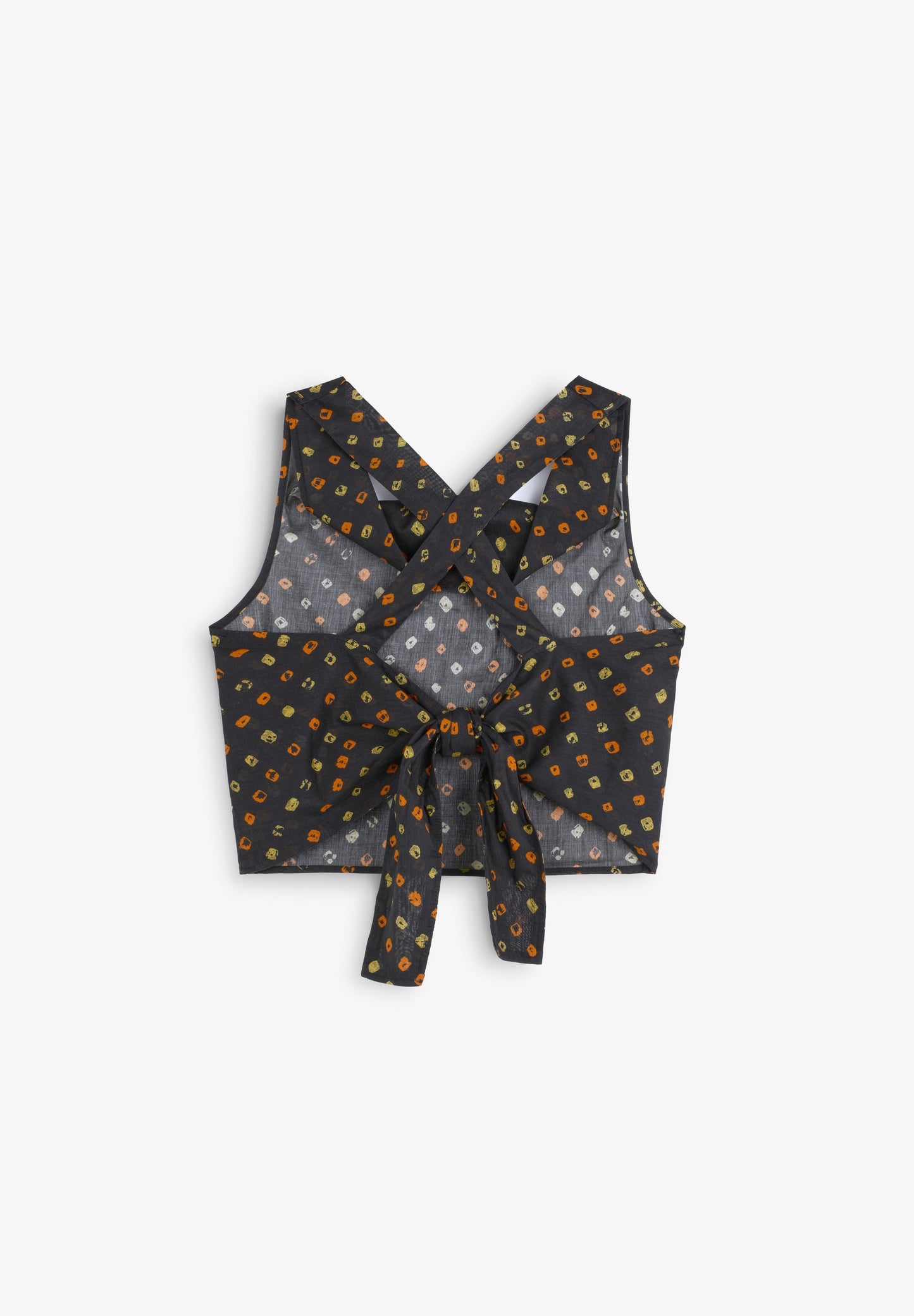 TOP COM PADRÃO EM 100% ALGODÃO