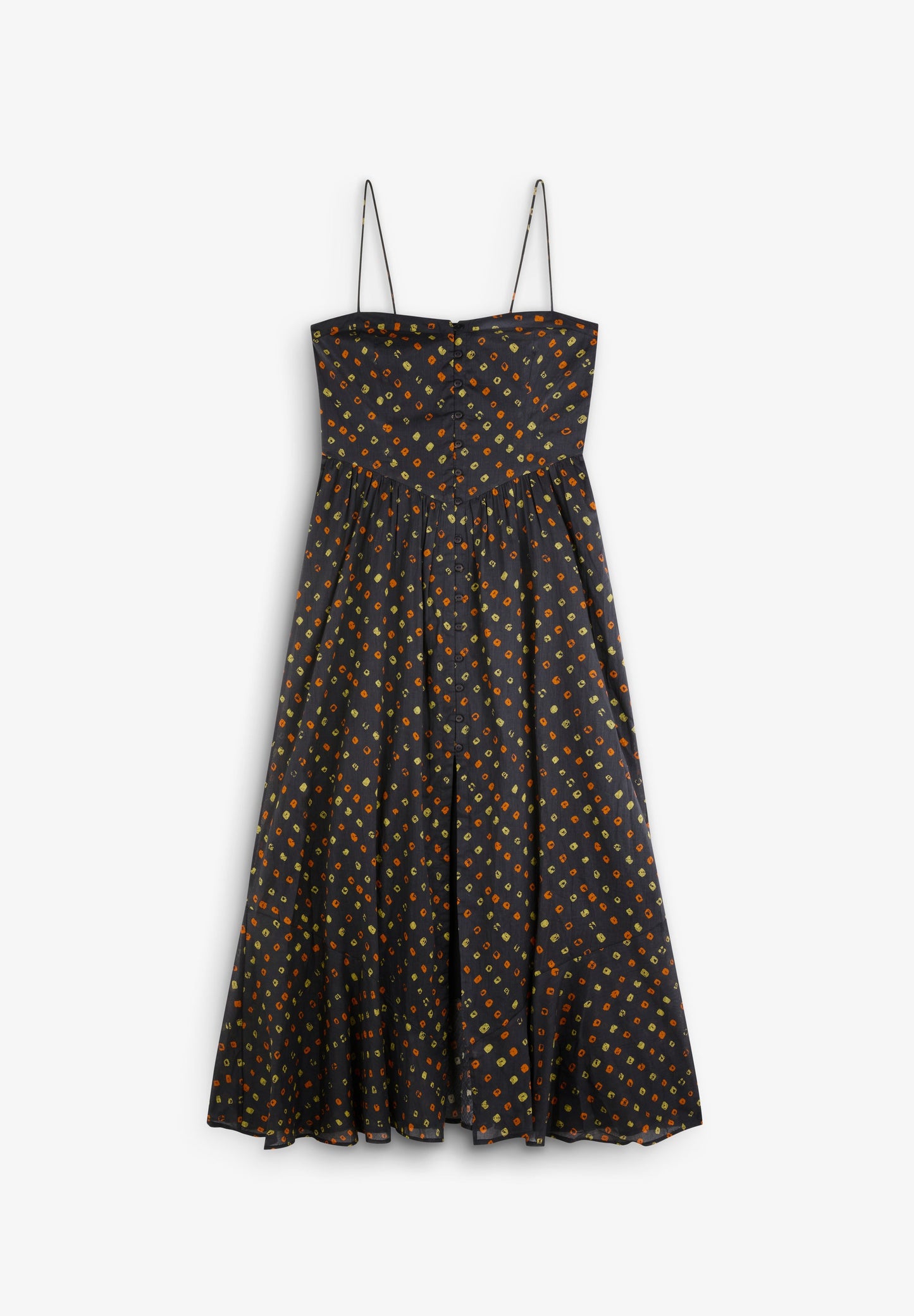 VESTIDO COM PADRÃO ESTAMPADO