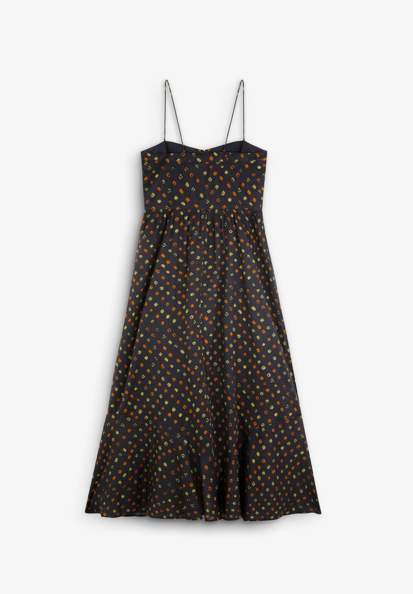VESTIDO COM PADRÃO ESTAMPADO