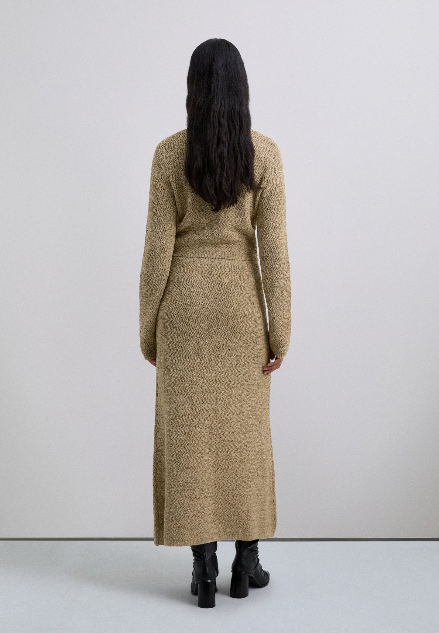 SAIA COMPRIDA DE MALHA