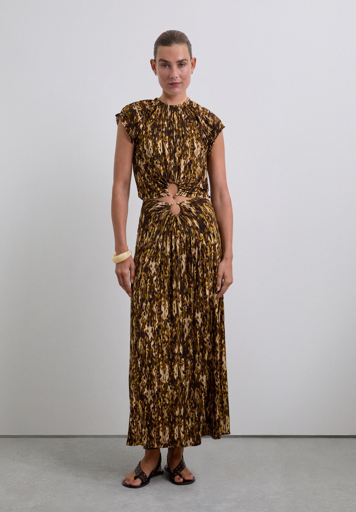 TOP COM FIVELA E ESTAMPADO