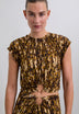TOP COM FIVELA E ESTAMPADO
