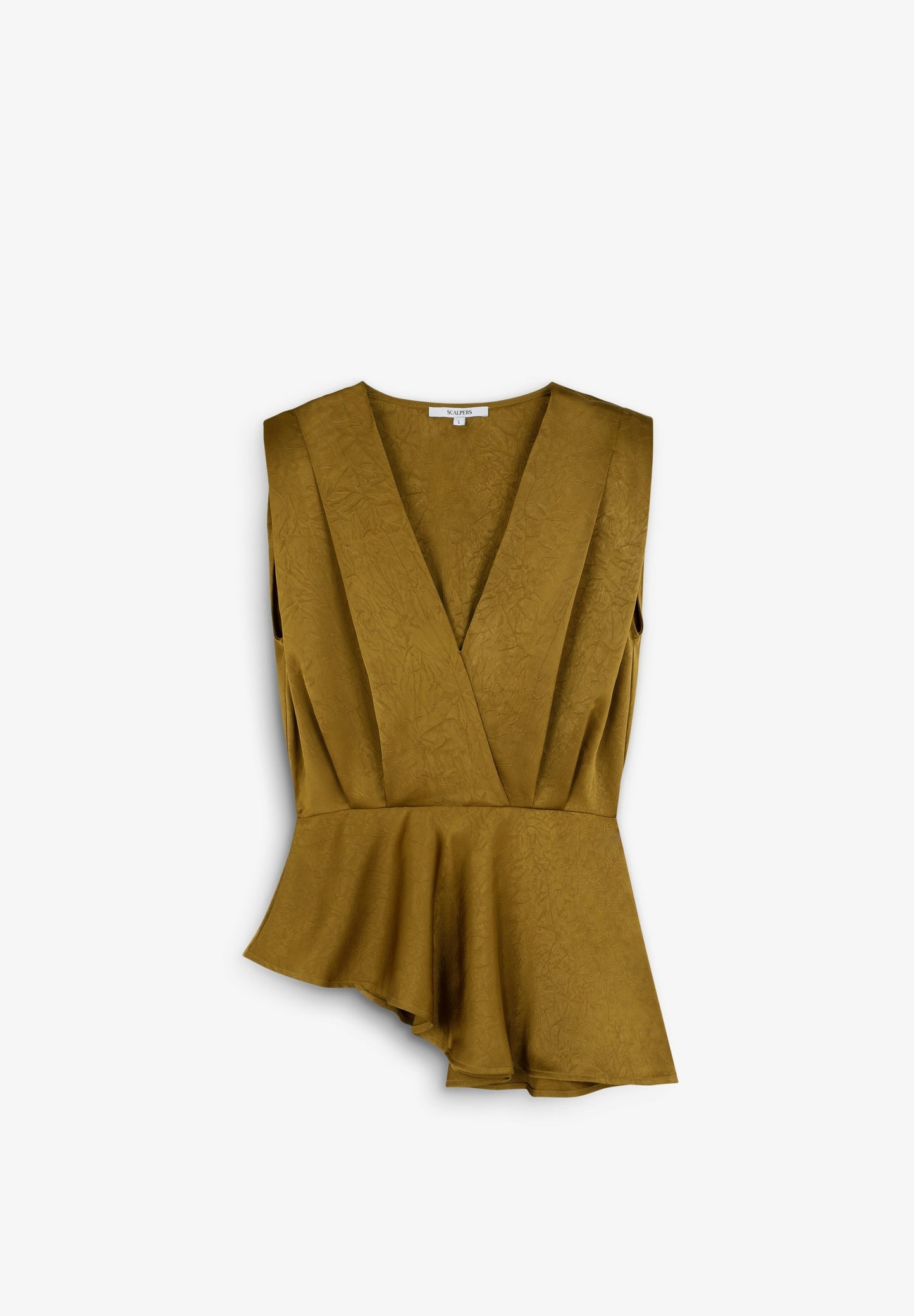 TOP FLUIDO COM FOLHOS