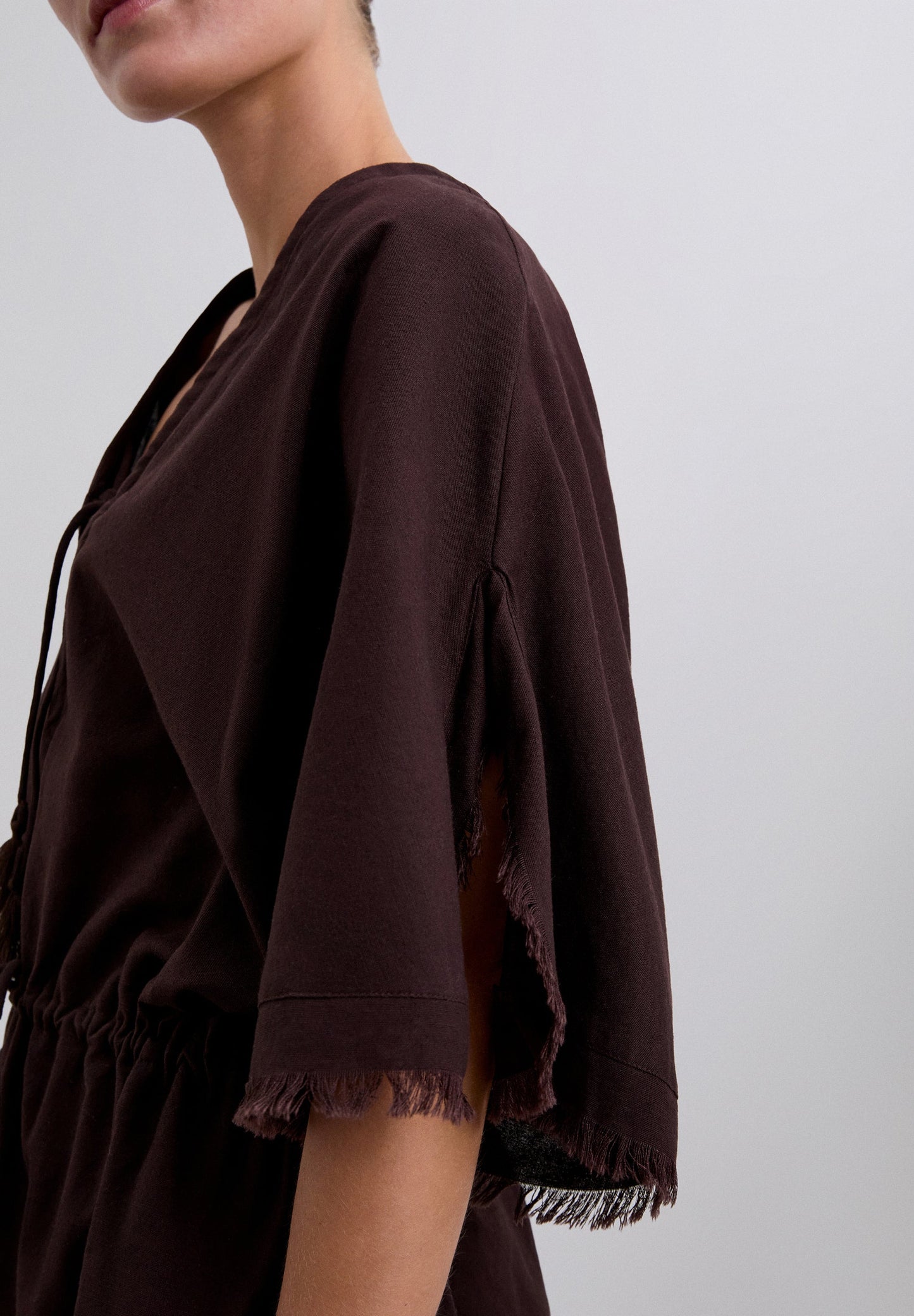 MACACÃO DE ALGODÃO E LINHO