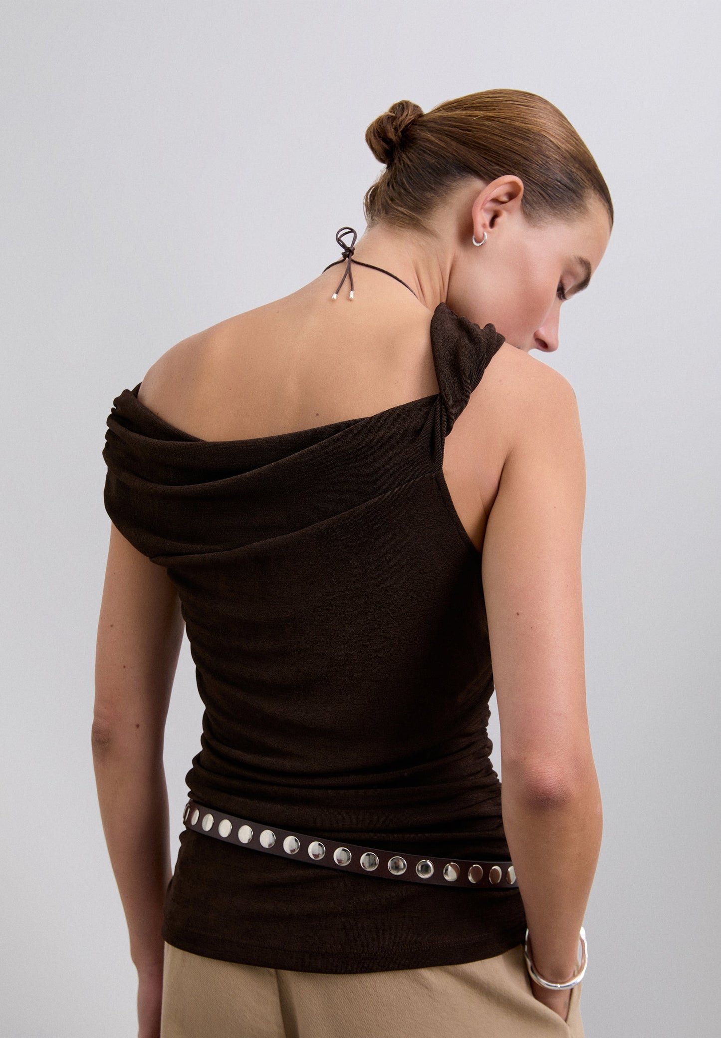 TOP ASSIMÉTRICO FRANZIDO