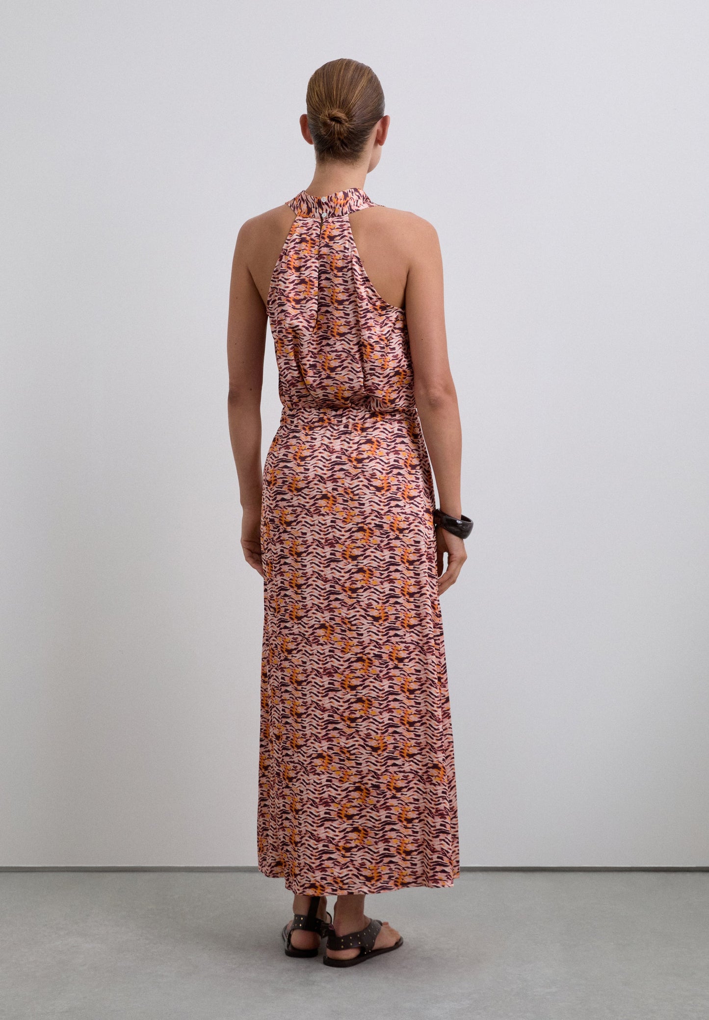 SAIA MIDI FLUIDA ESTAMPADA