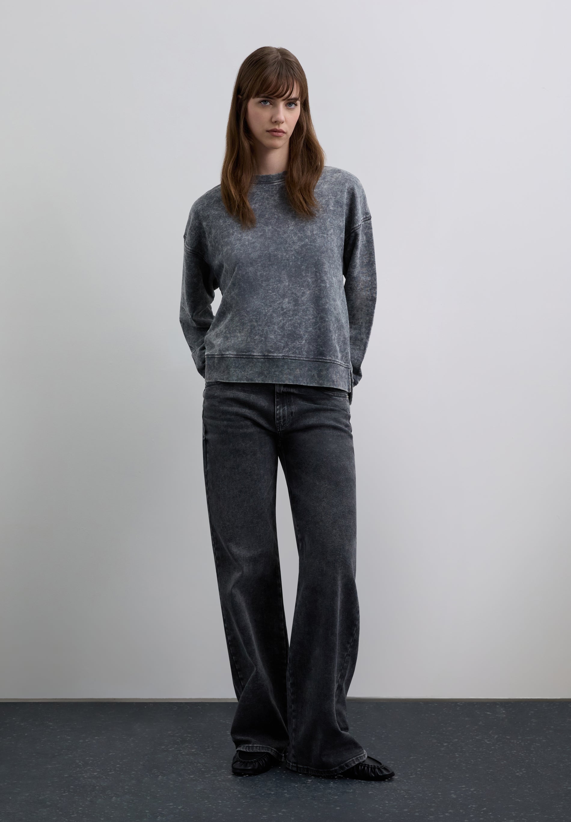 SWEATSHIRT EFEITO MÁRMORE