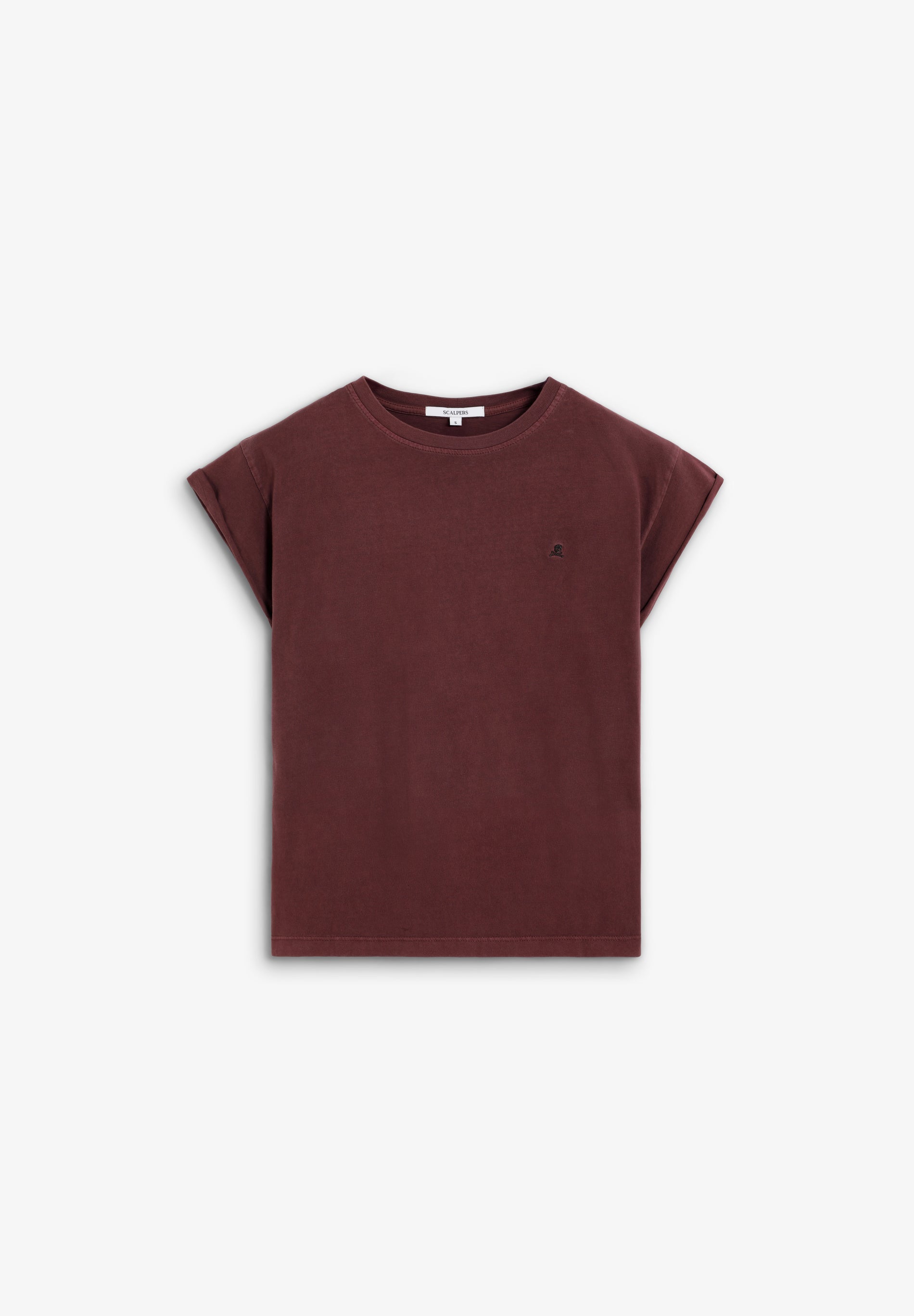 T-SHIRT BÁSICA COM SKULL