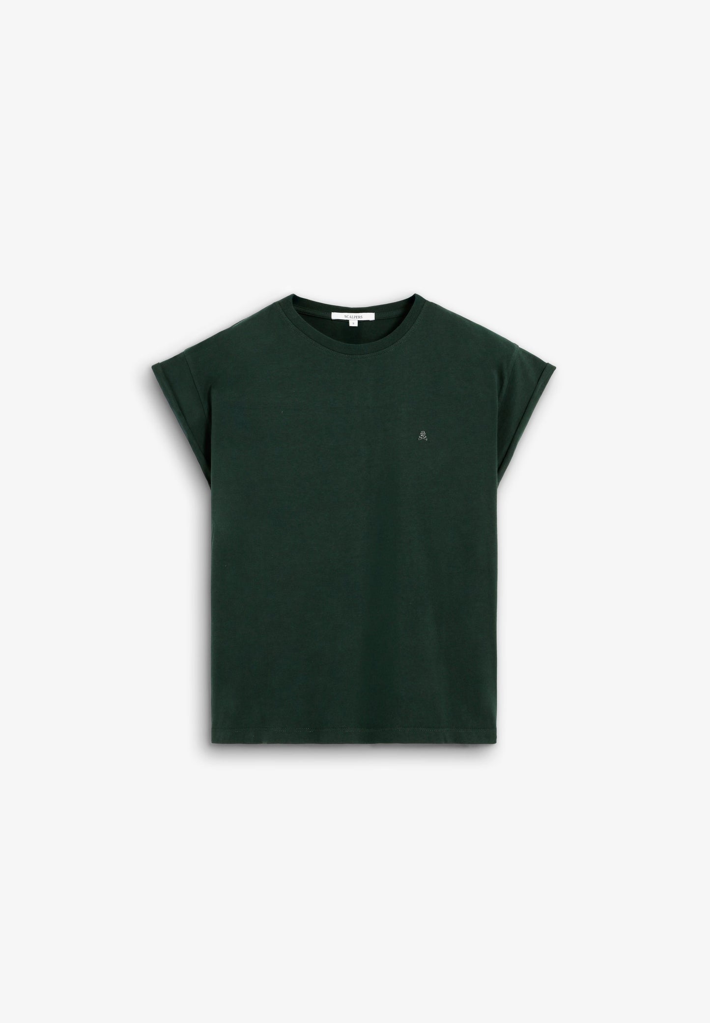 T-SHIRT BÁSICA COM SKULL
