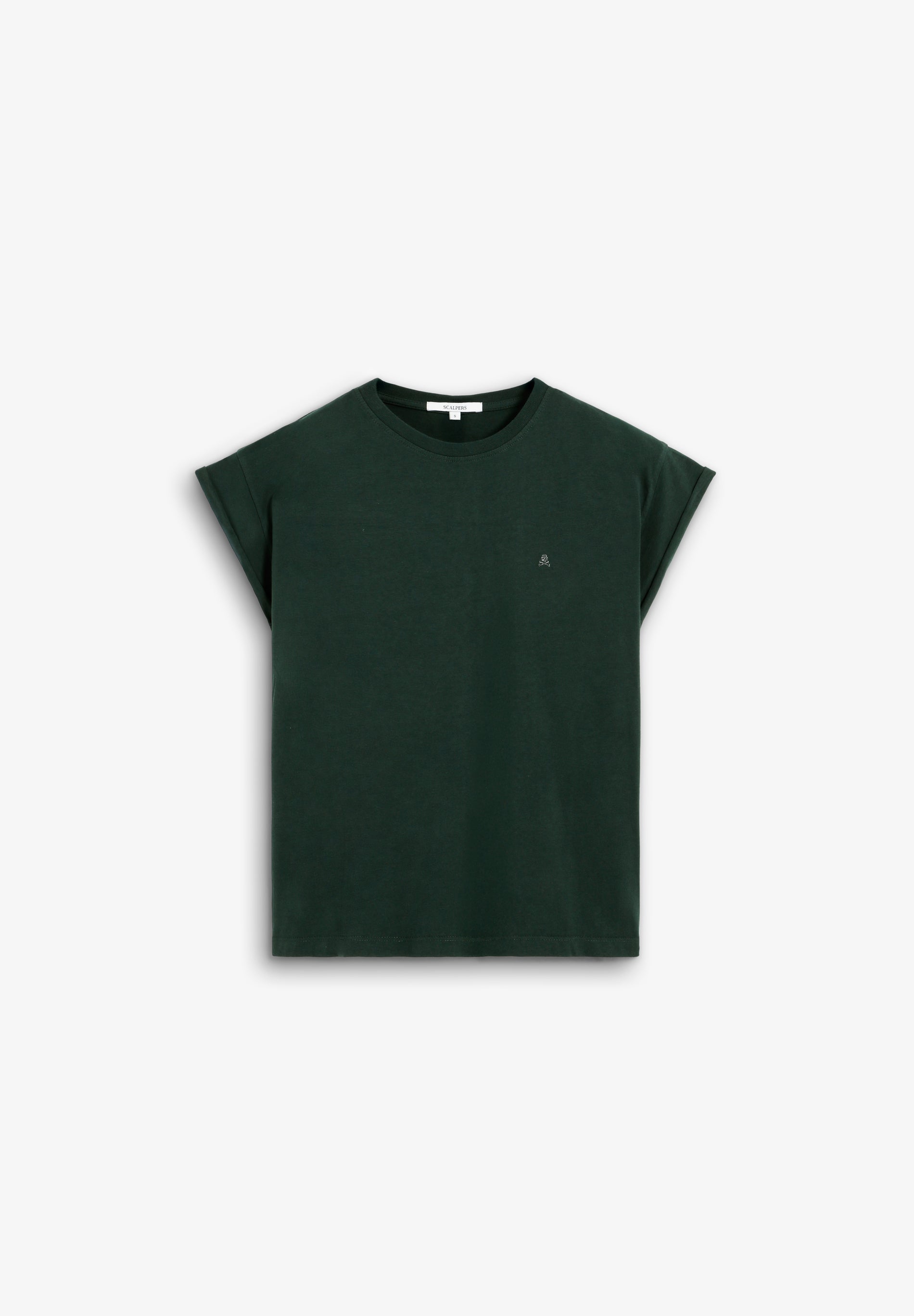 T-SHIRT BÁSICA COM SKULL
