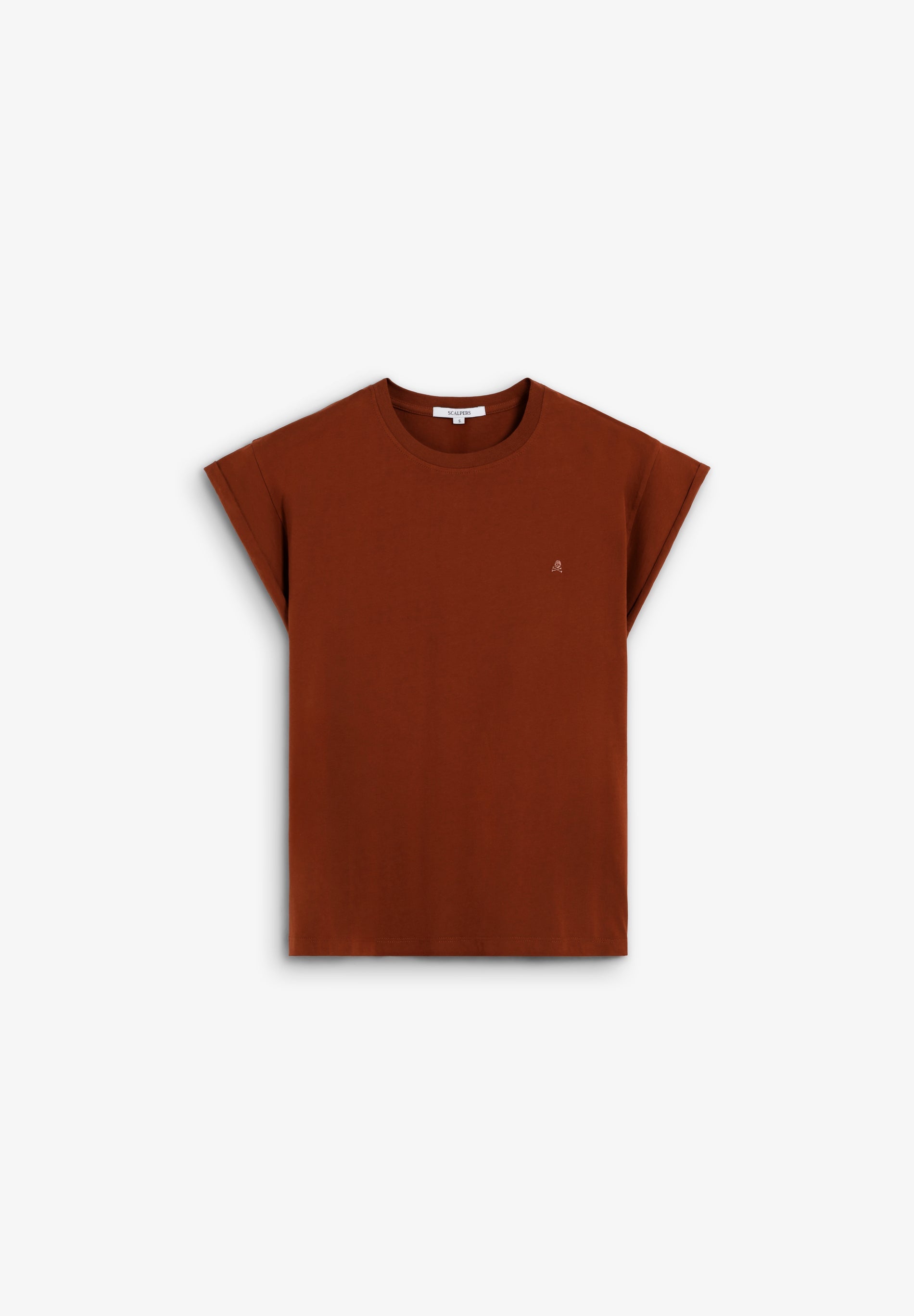 T-SHIRT BÁSICA COM SKULL