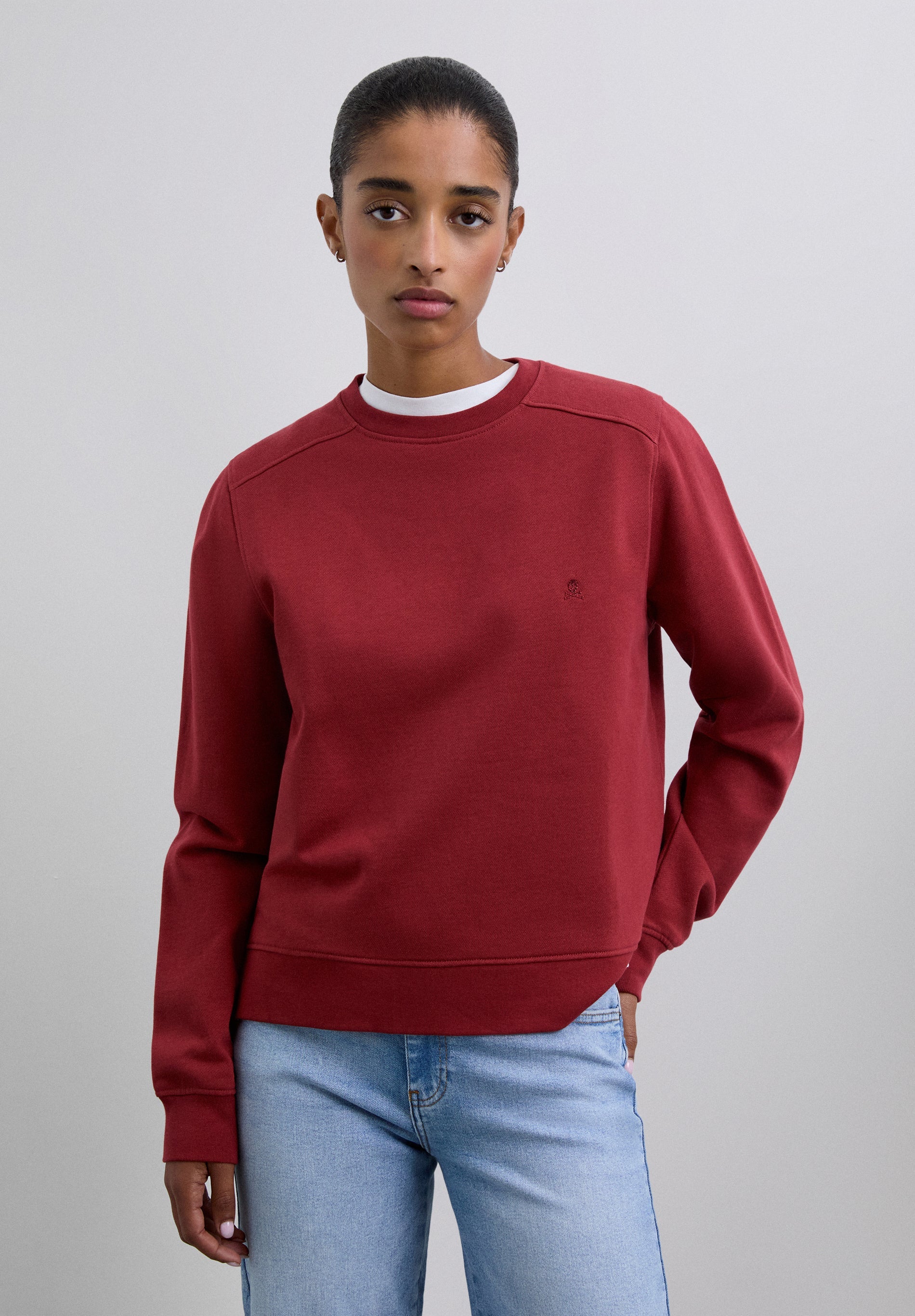 SWEATSHIRT BÁSICA COM SKULL