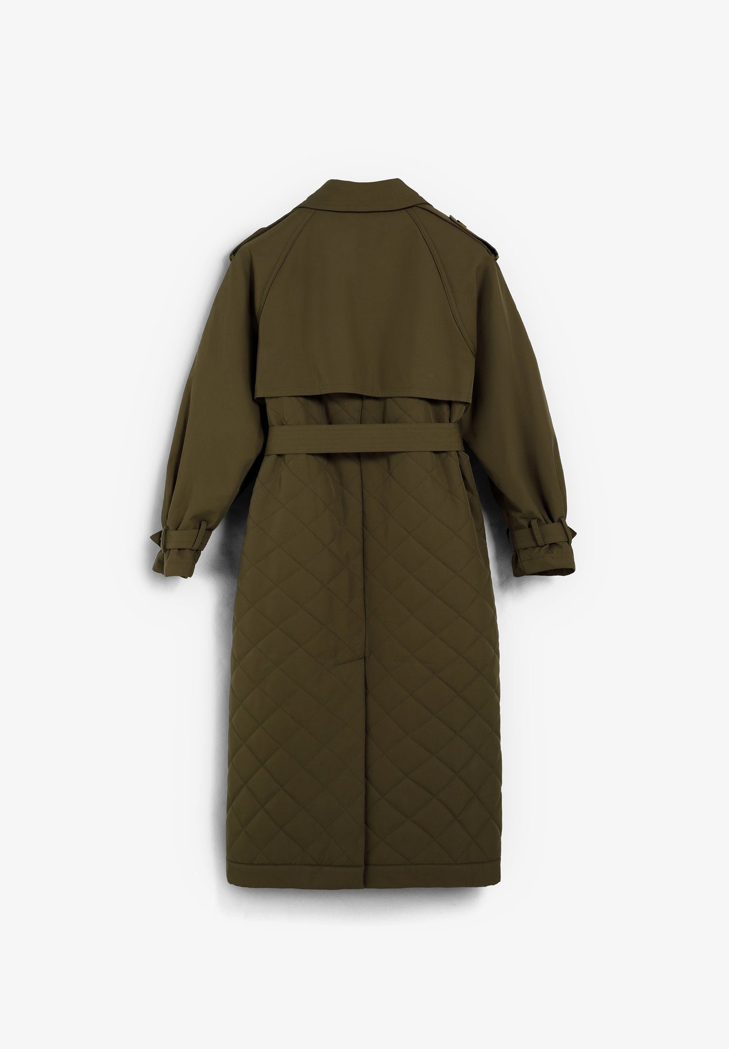 SCQUILTEDTRENCH COAT