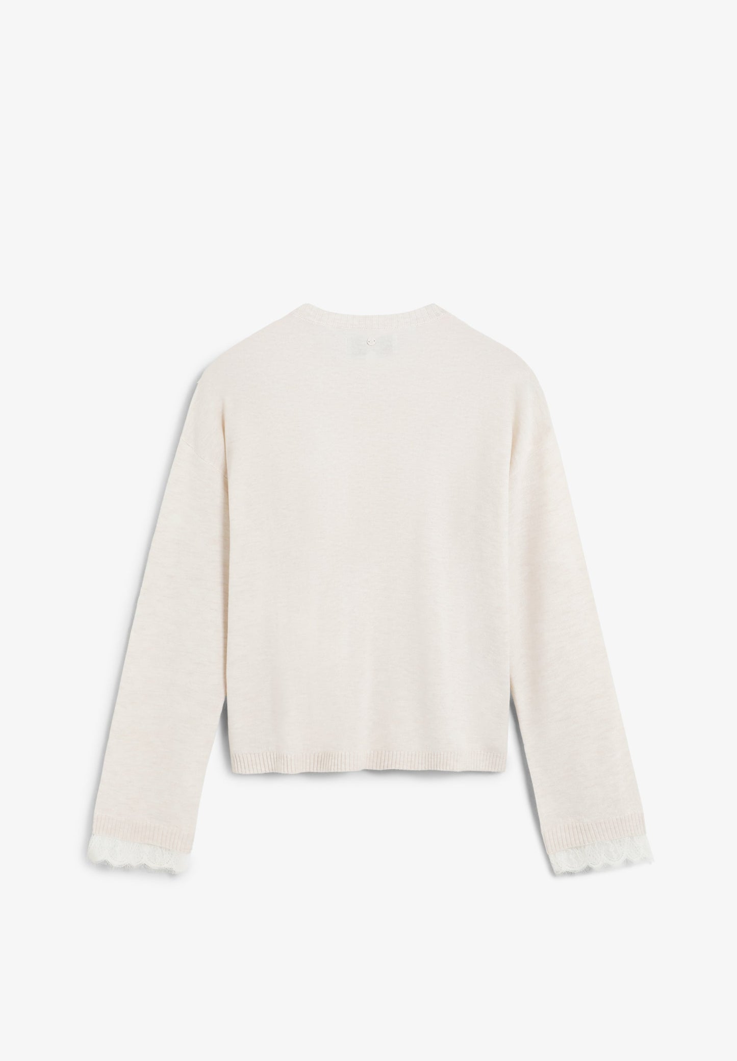 SWEATER COM PORMENORES DE RENDA