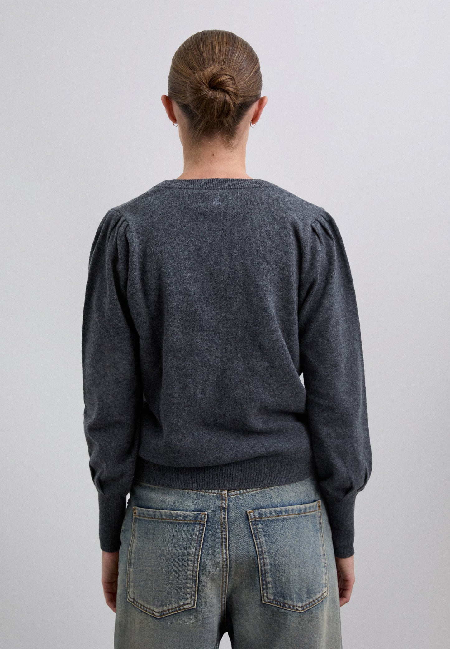 SWEATER COM MANGA ABALONADA