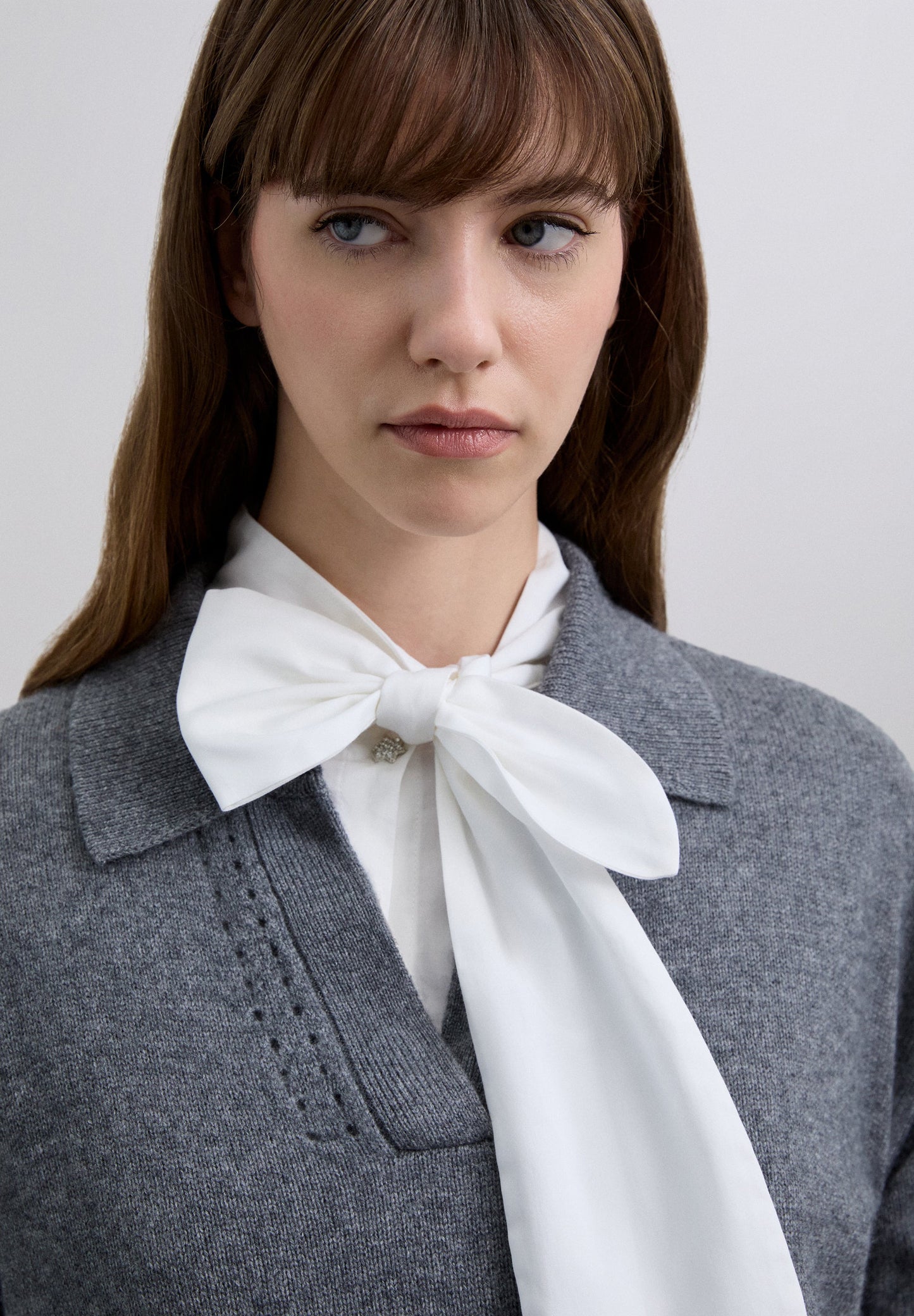 SWEATER CAMISA POLO COM PORMENORES EM RELEVO