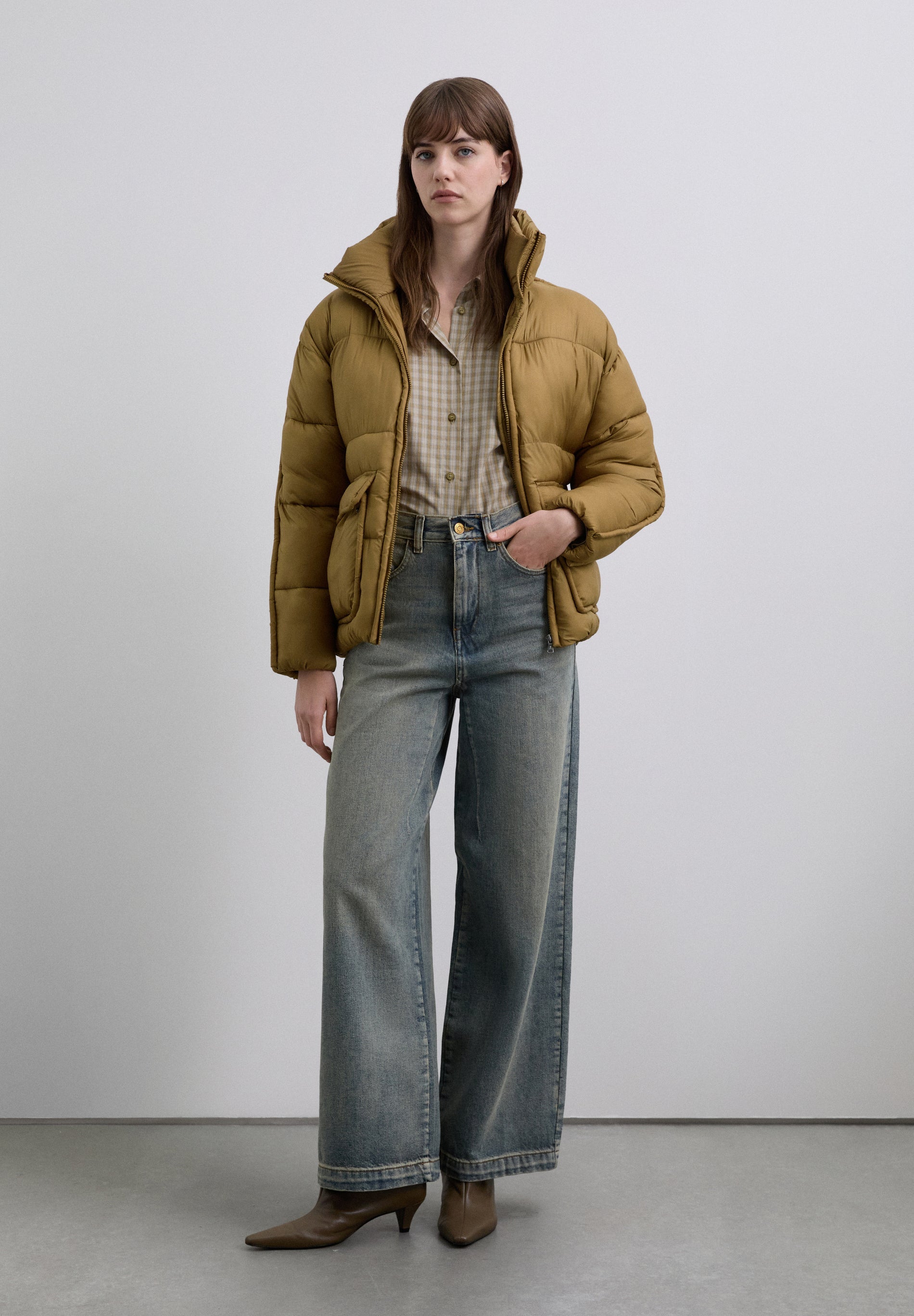 CARDIGAN ACOLCHOADO COM BOLSOS