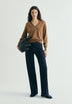JEANS COM PORMENOR DE CINTURA