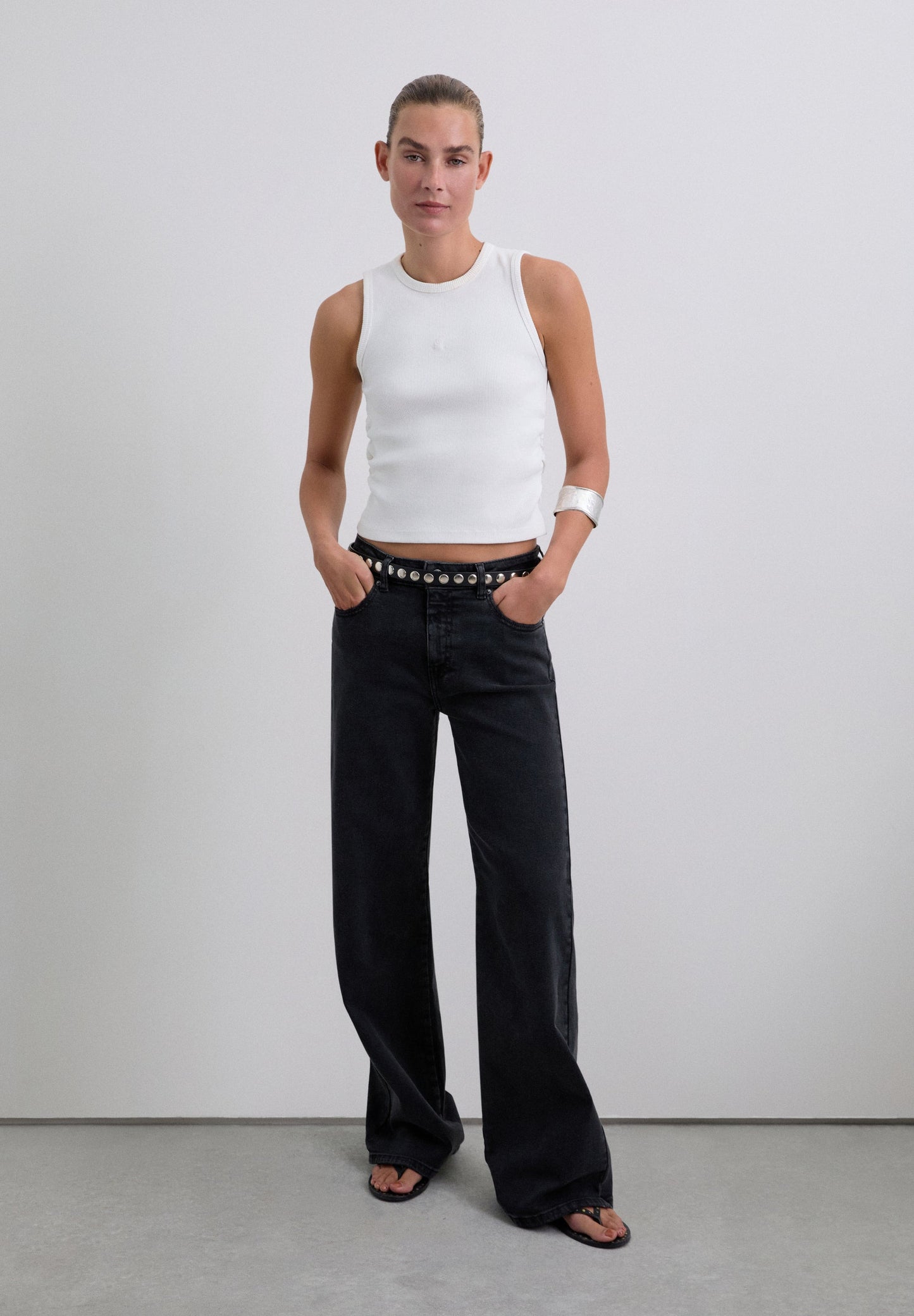 CALÇAS MID WAIST