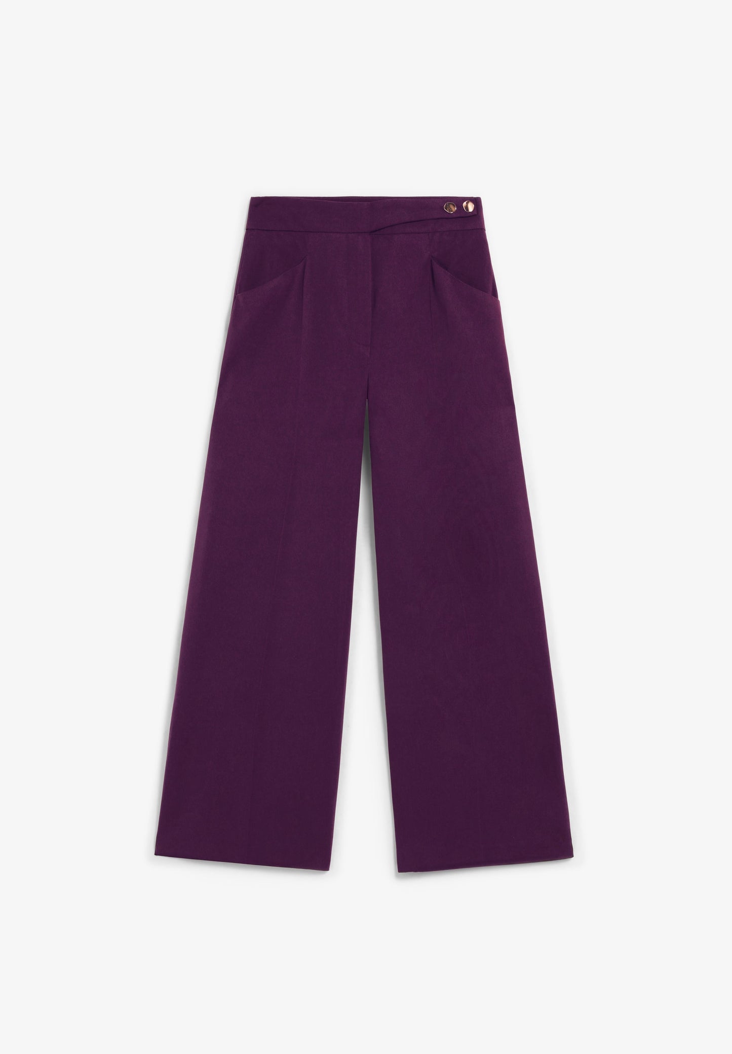 CALÇAS CULOTTES COM PINÇAS