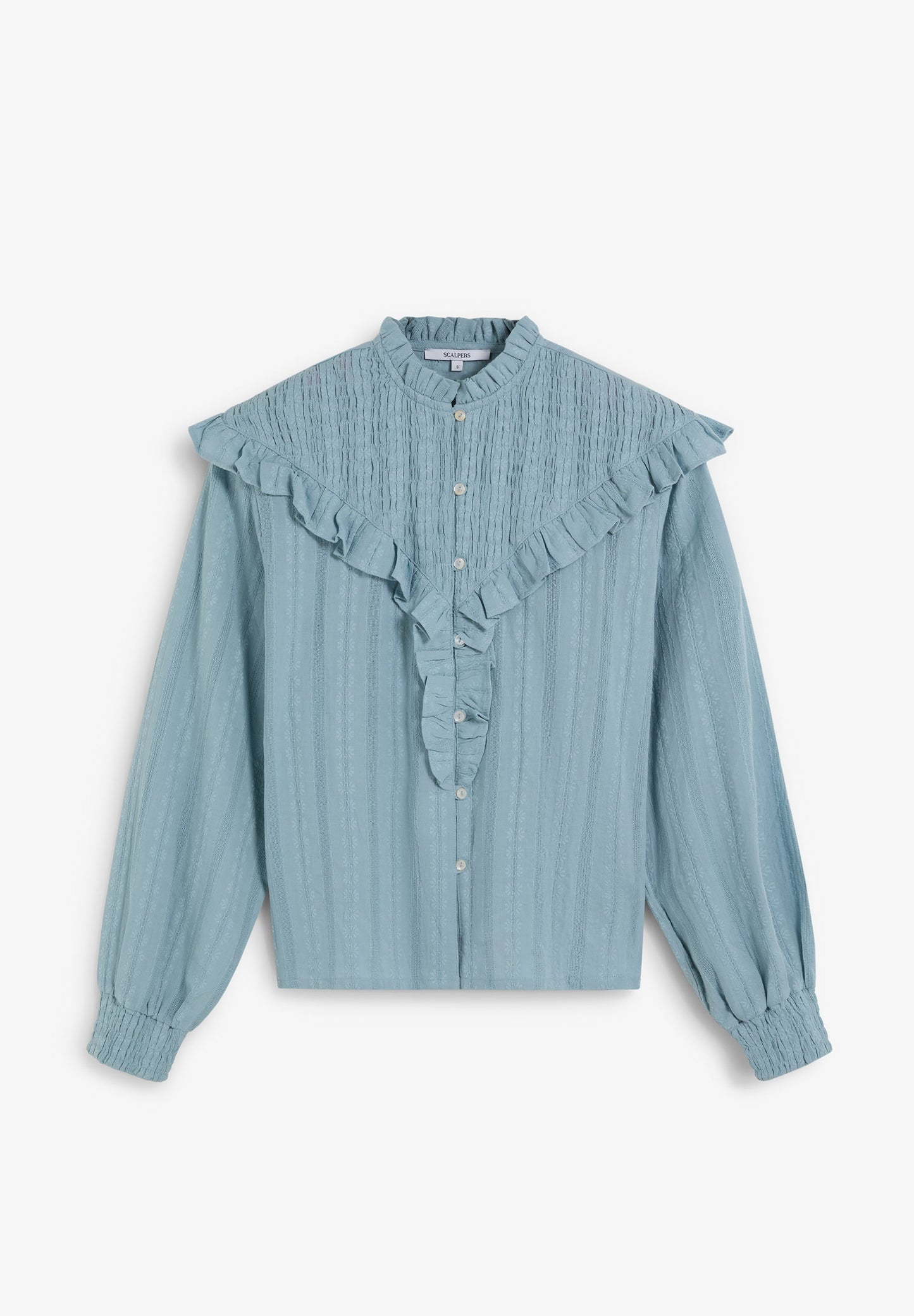 SCSMOCKRUFFLE SHIRT