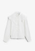 BLUSA FRANZIDA COM FOLHO.