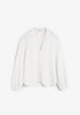 BLUSA COM FRANZIDOS FIO METÁLICO