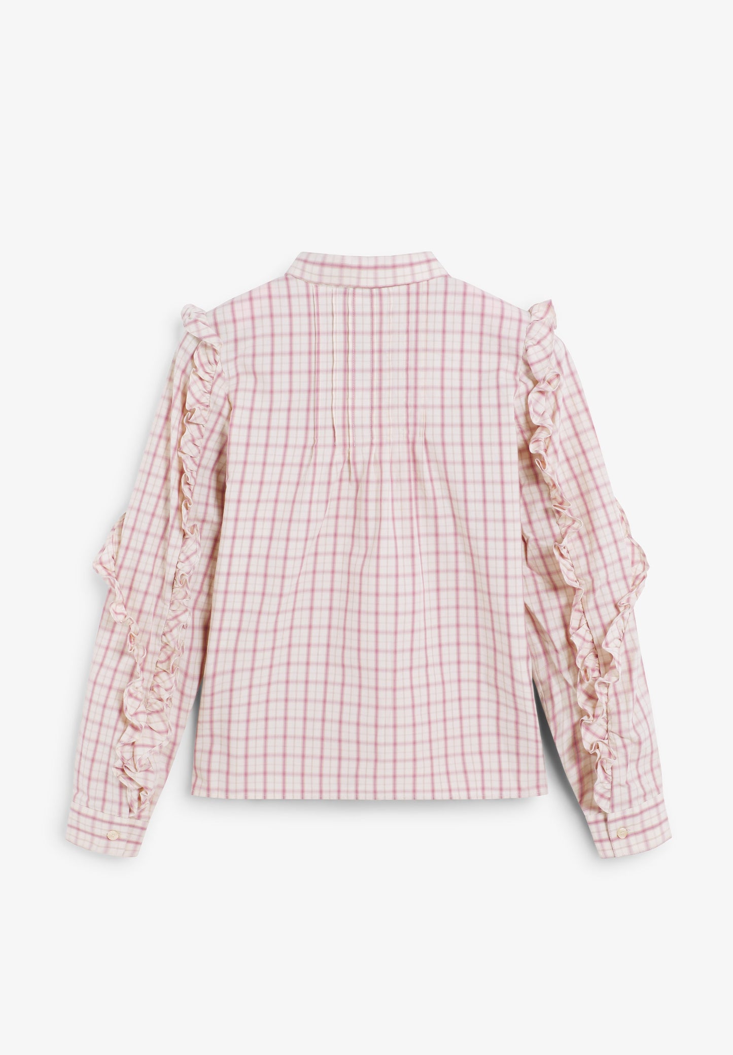 CAMISA XADREZ PORMENORES FRANZIDOS