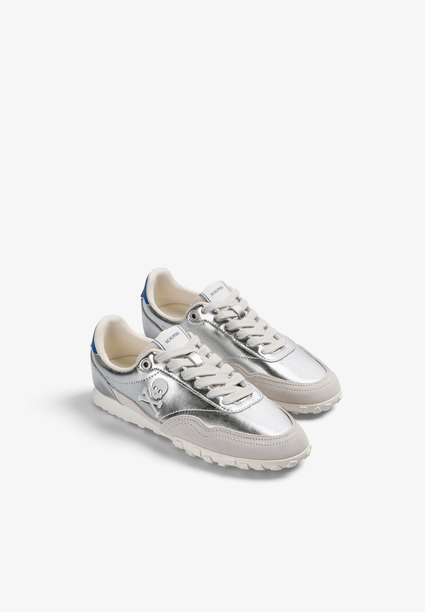SNEAKERS METALIZADAS LOGO - Scalpers