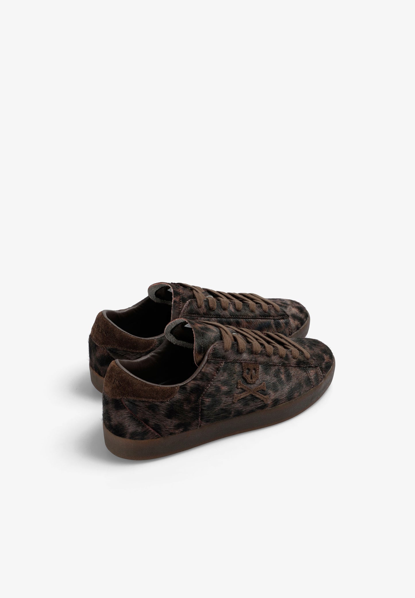 SAPATILHA DE PELE ESTAMPADO ANIMAL