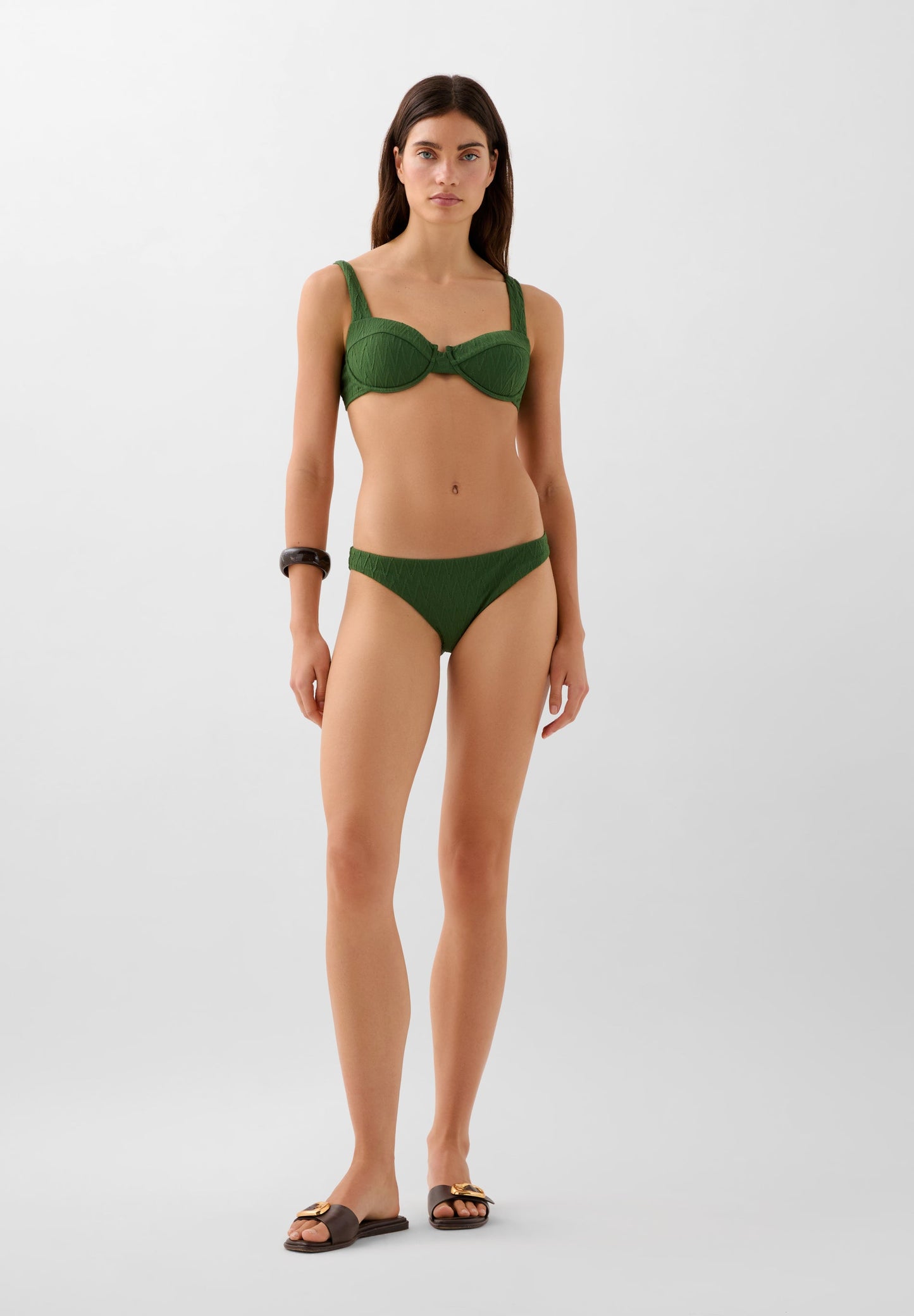 TOP DE BIQUÍNI BALCONETTE VERDE | ROBIN X SCALPERS