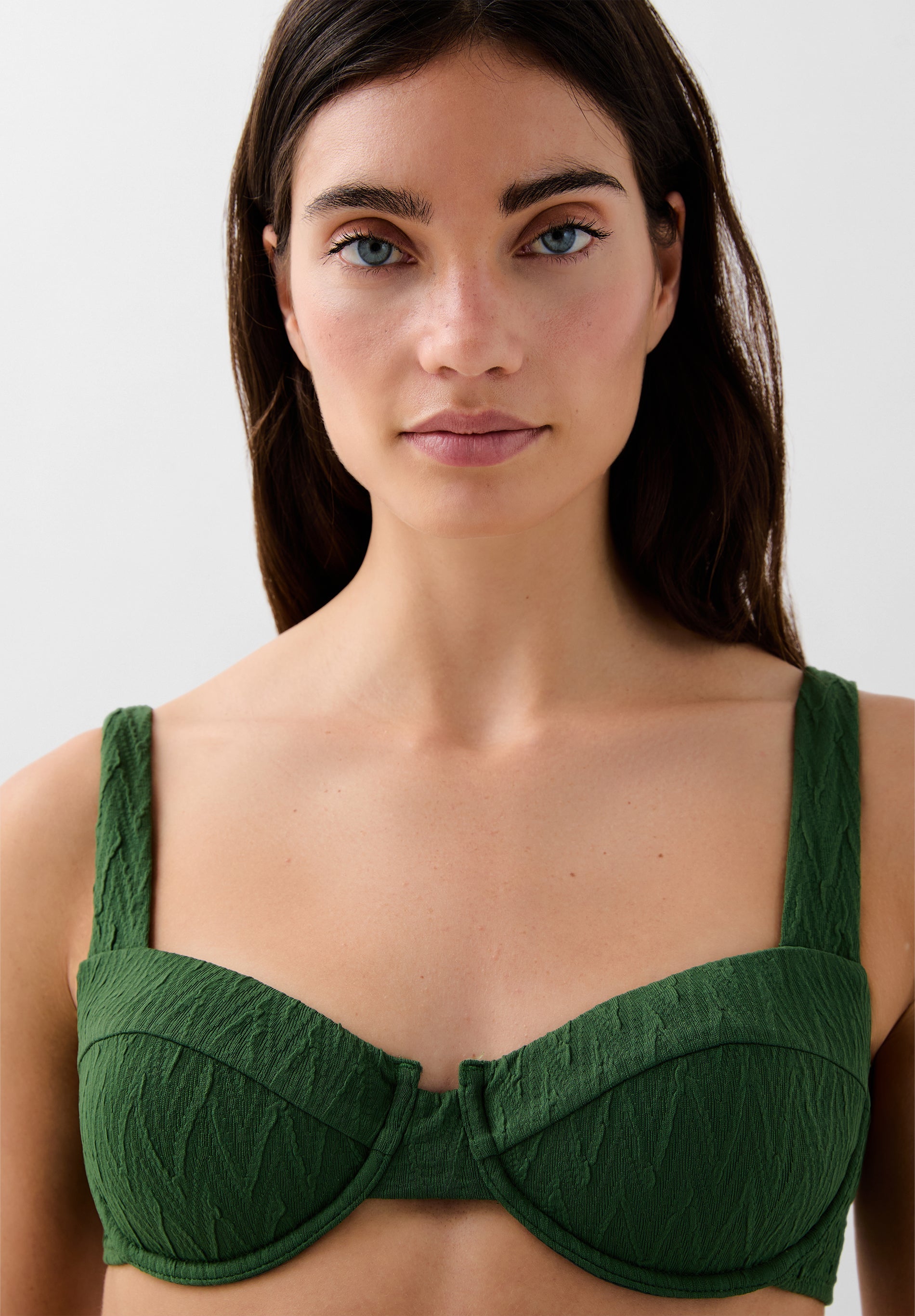 TOP DE BIQUÍNI BALCONETTE VERDE | ROBIN X SCALPERS