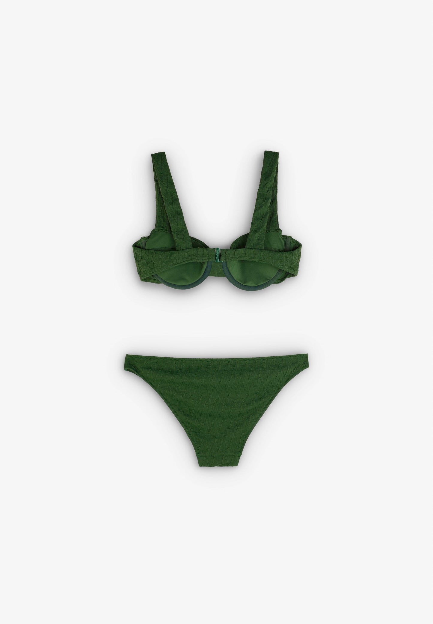 TOP DE BIQUÍNI BALCONETTE VERDE | ROBIN X SCALPERS
