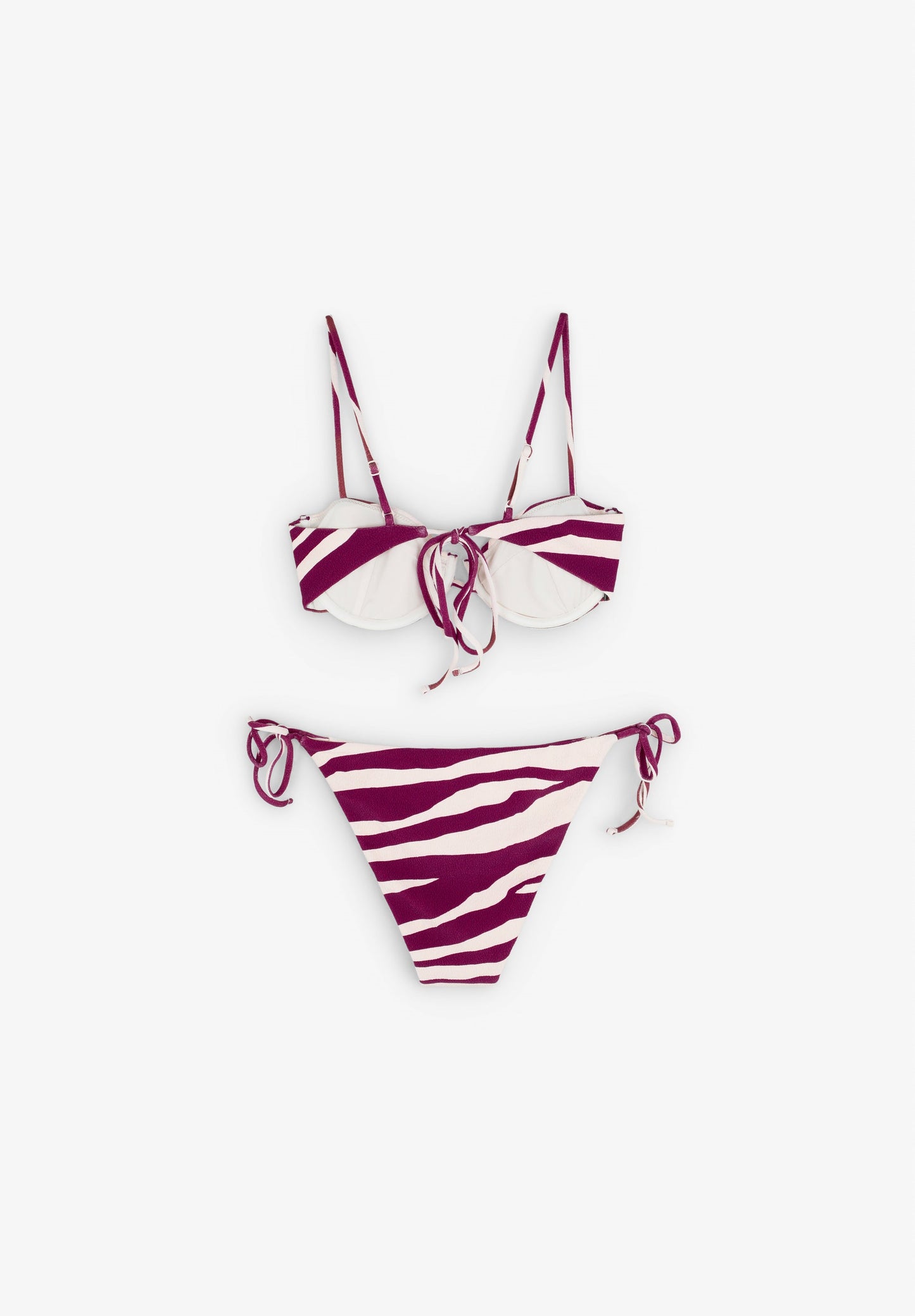 CUECAS DE BIQUÍNI BALCONETTE ZEBRA | ROBIN X SCALPERS