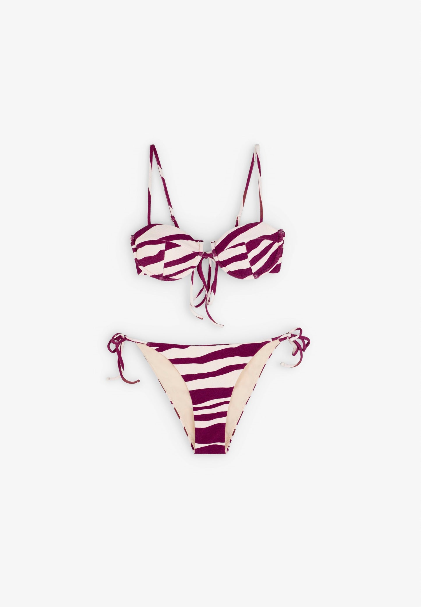 CUECAS DE BIQUÍNI BALCONETTE ZEBRA | ROBIN X SCALPERS
