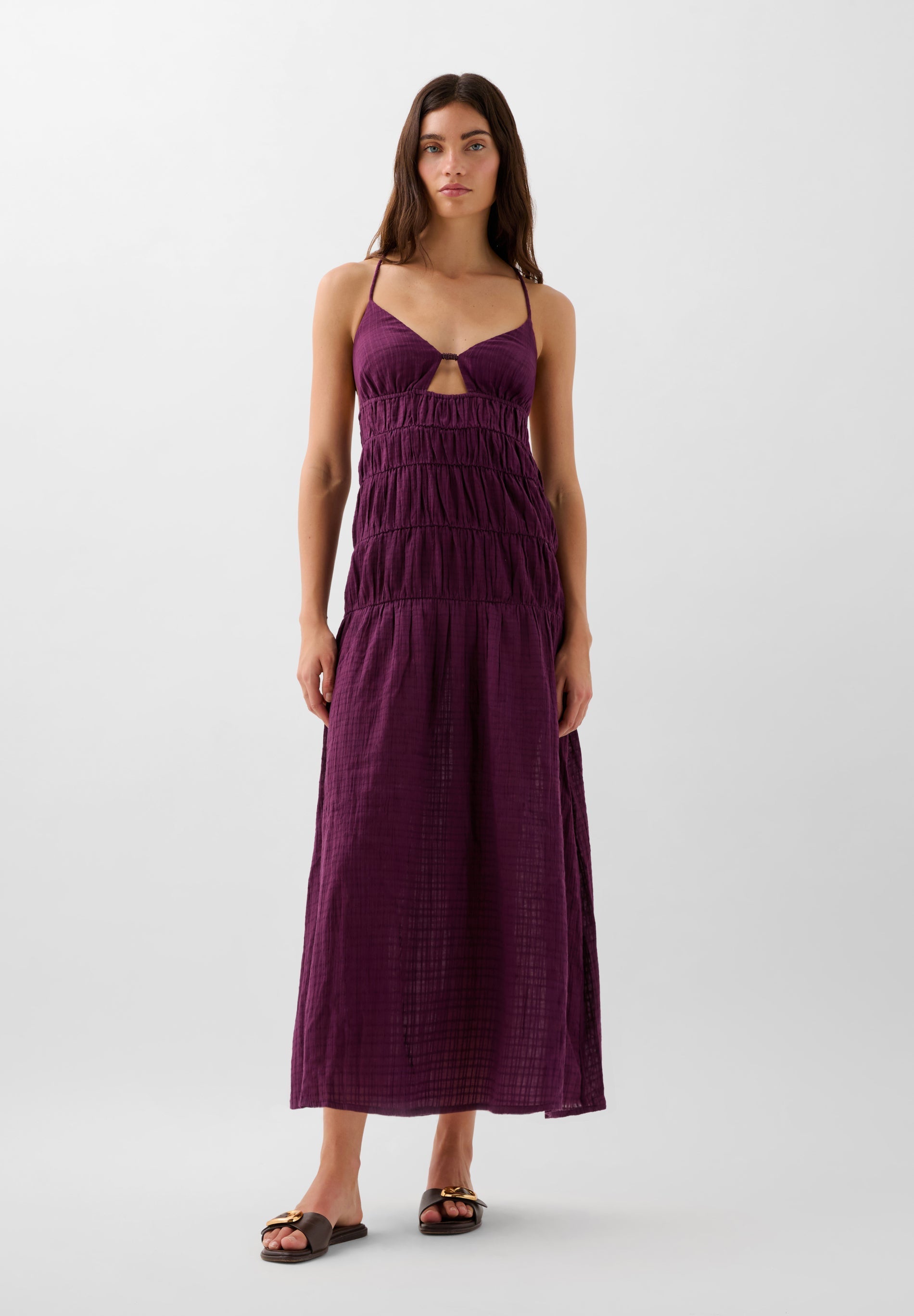 VESTIDO MIDI FLUIDO | ROBIN X SCALPERS