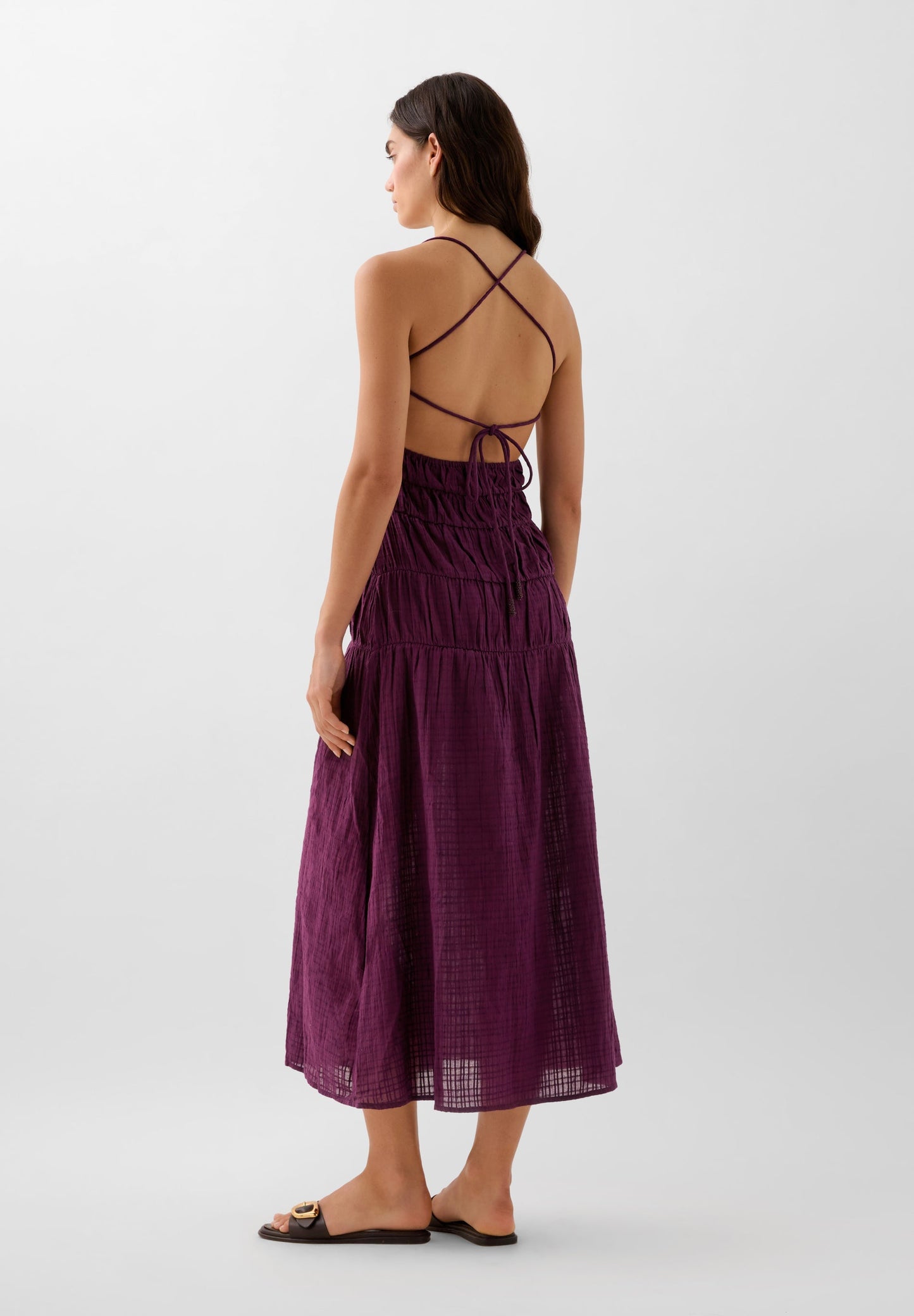 VESTIDO MIDI FLUIDO | ROBIN X SCALPERS