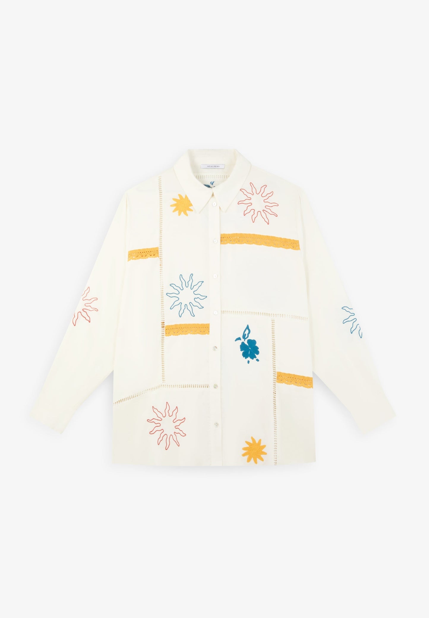 CAMISA RELAXED BORDADA