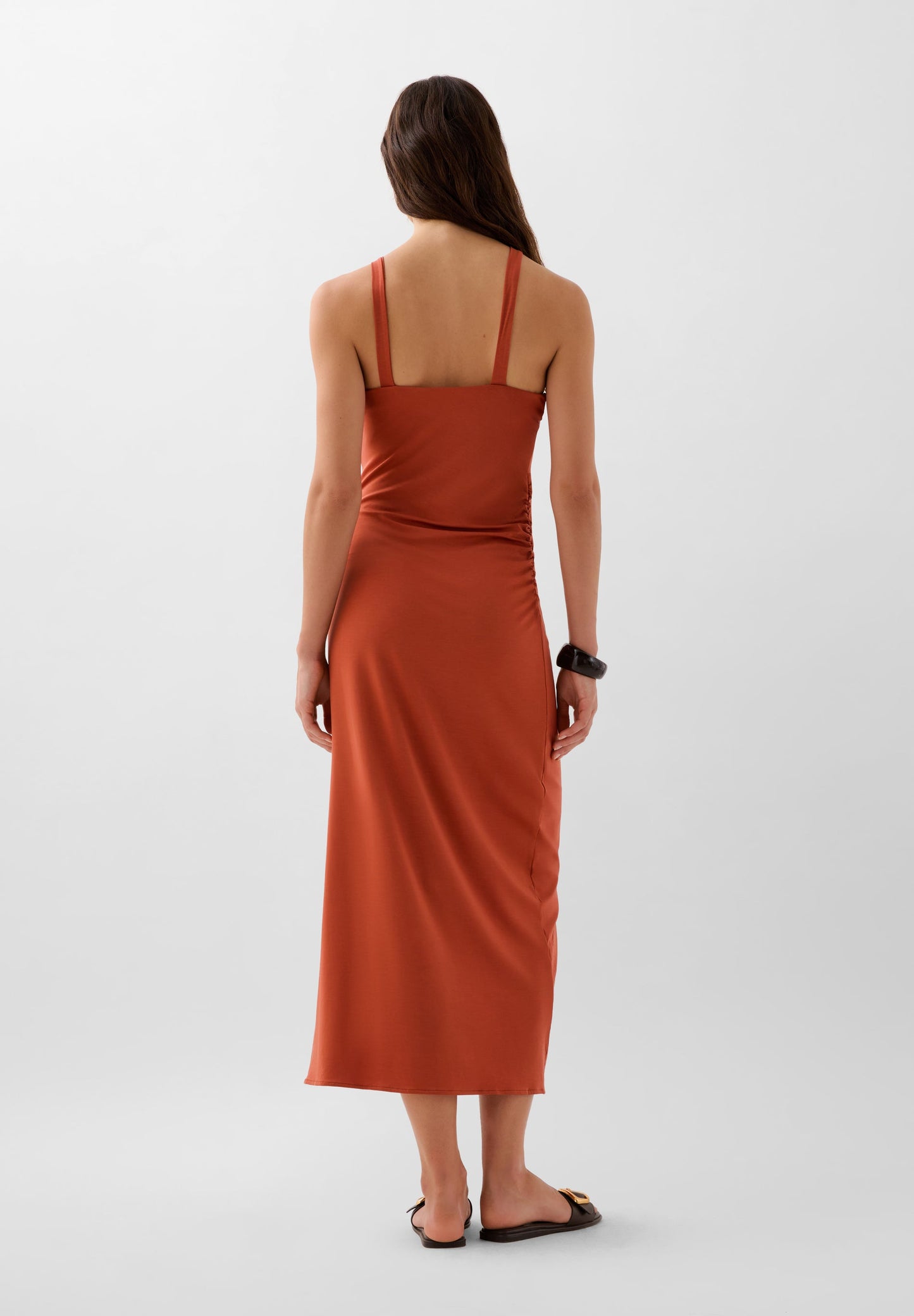 VESTIDO MIDI ASSIMÉTRICO | ROBIN X SCALPERS