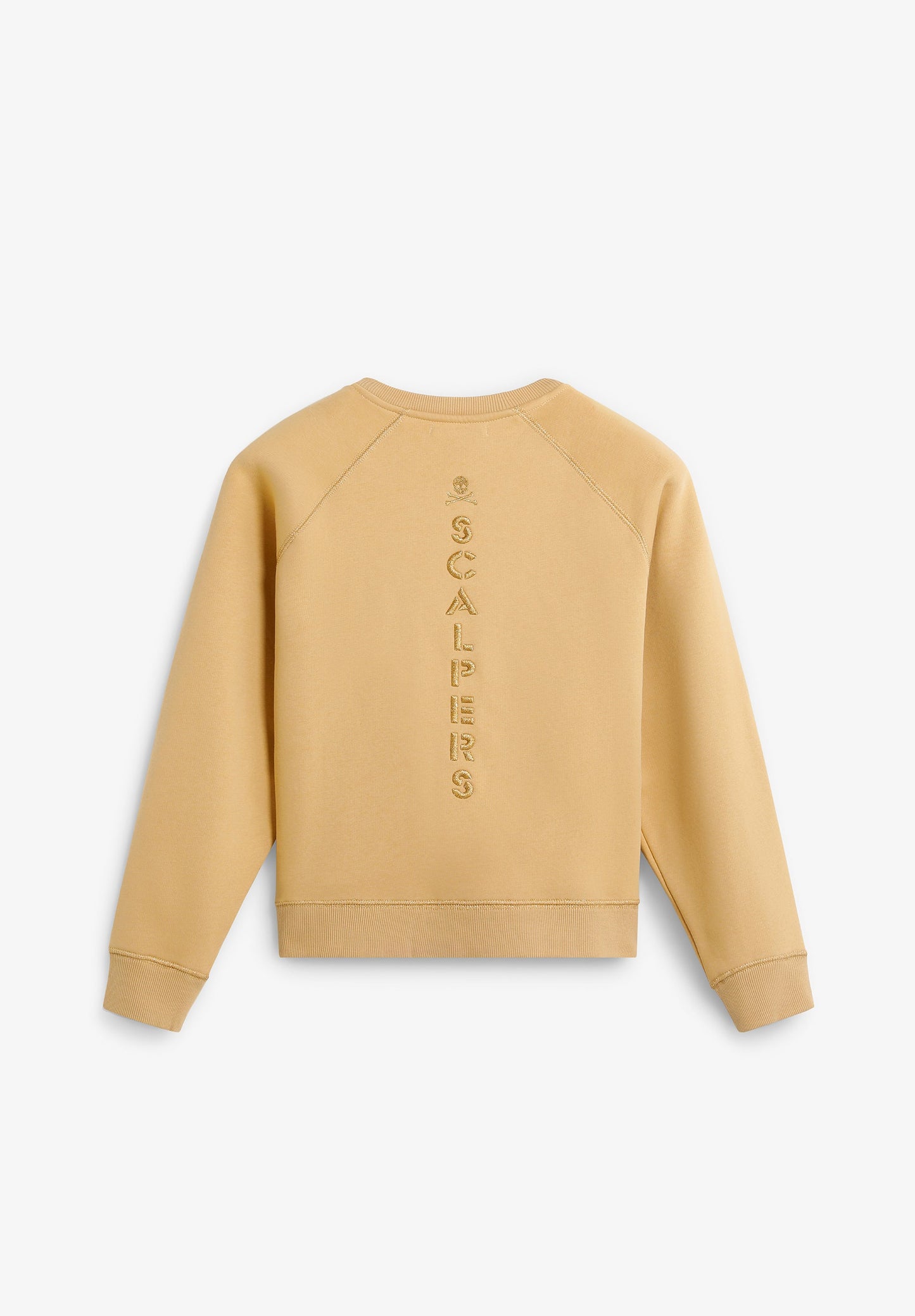 SWEATSHIRT COM LOGÓTIPO BORDADO ATRÁS