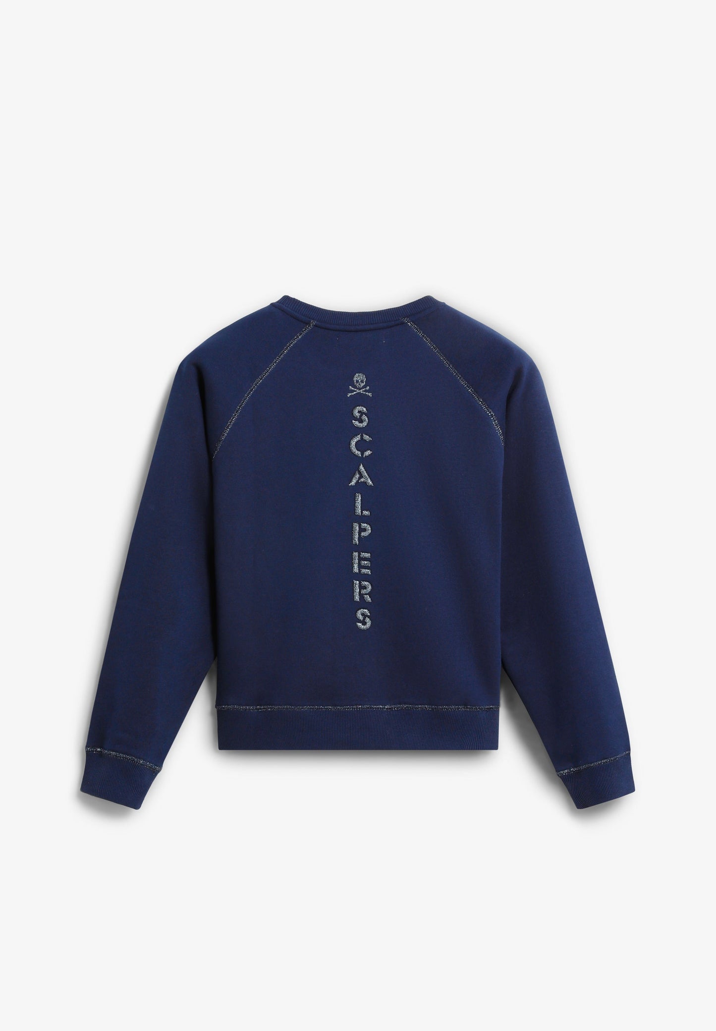 SWEATSHIRT COM LOGÓTIPO BORDADO ATRÁS