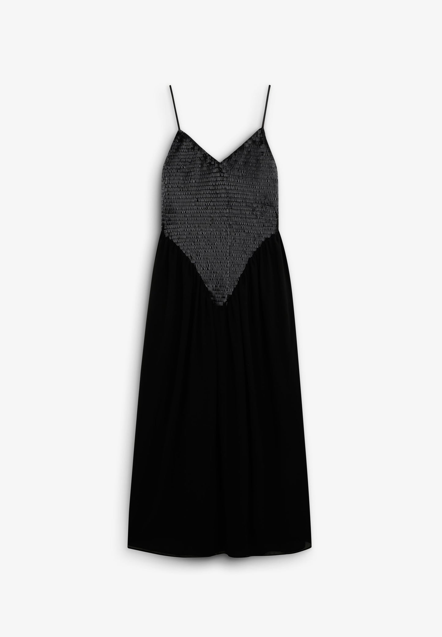 VESTIDO COM CORPETE DE LANTEJOULAS