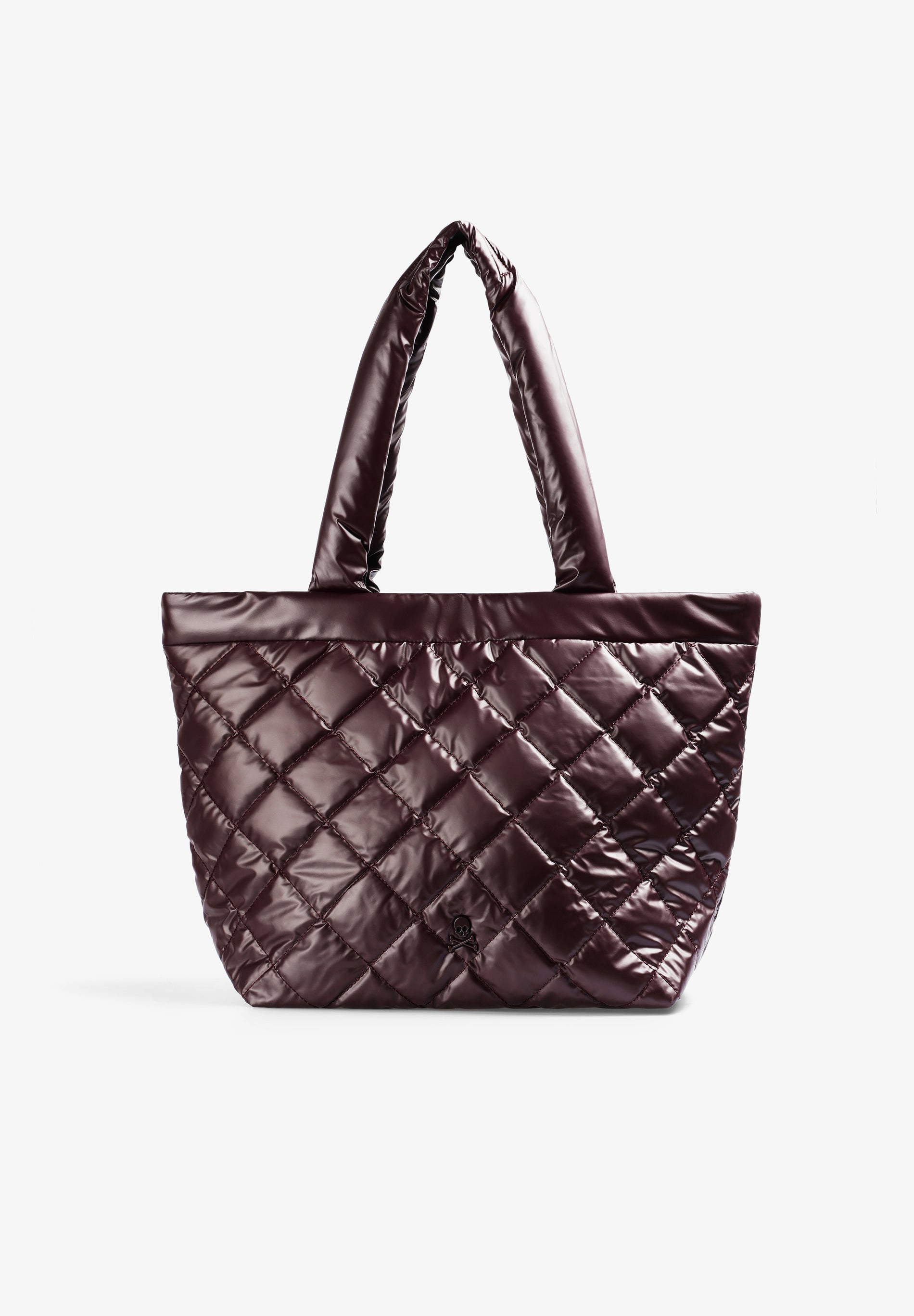 BOLSA SHOPPER ACOLCHOADA SKULL